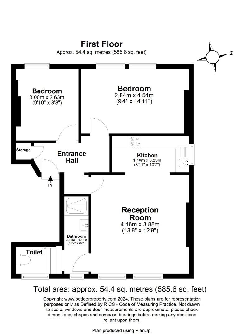 62c, Gipsy Hill, London floorplan