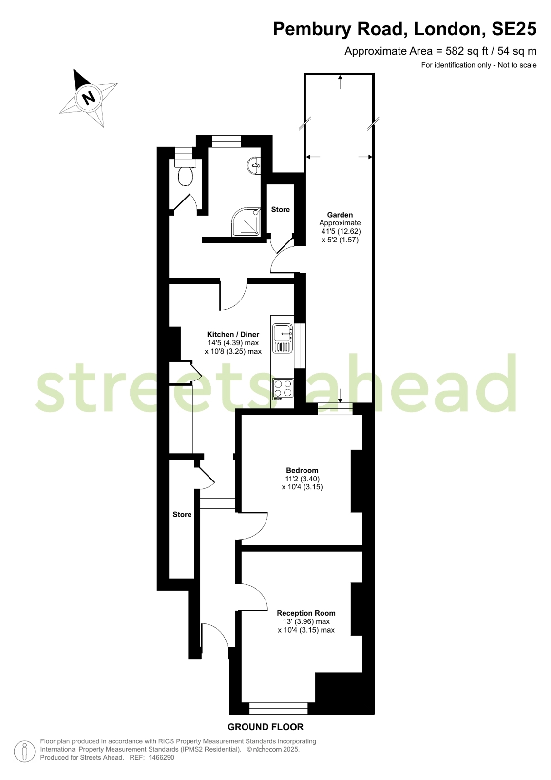 5, Pembury Road, London floorplan