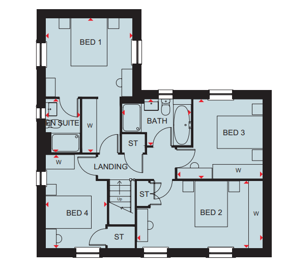 H885529, Lower Road, Stalbridge floorplan