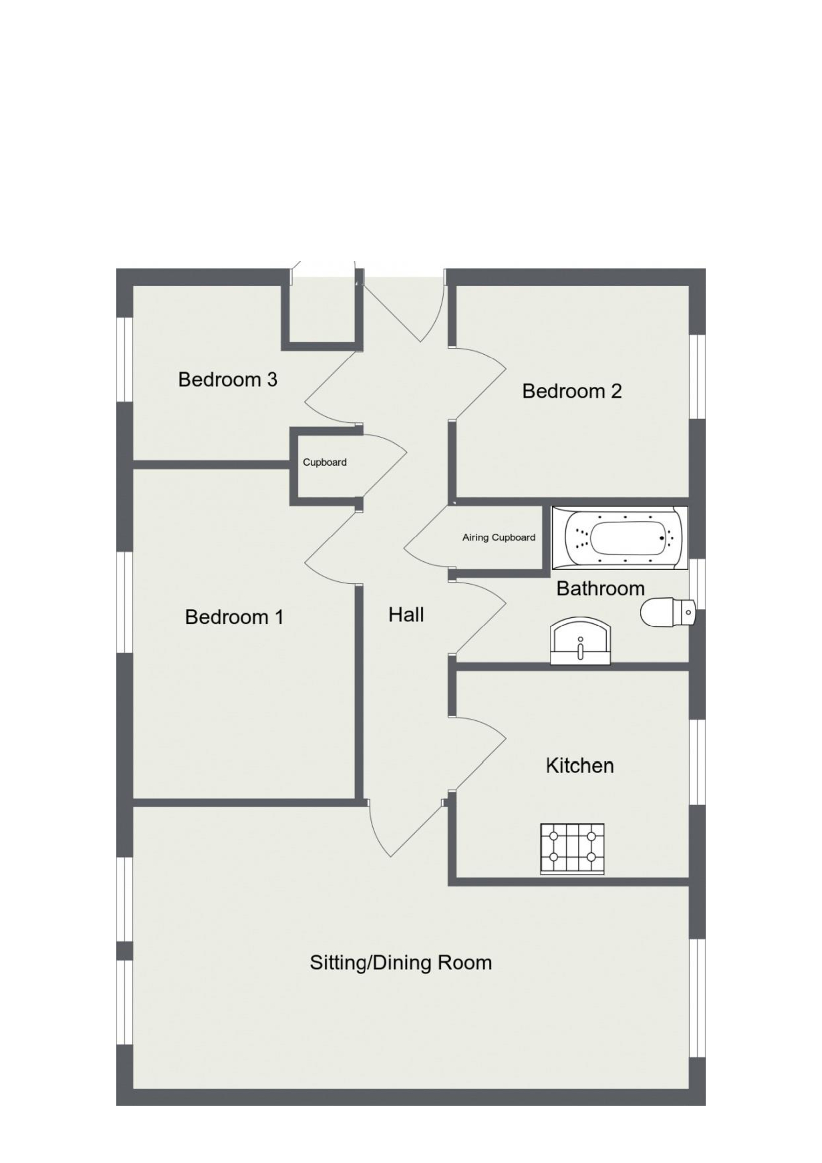 80, Thorpe Way, Cambridge floorplan