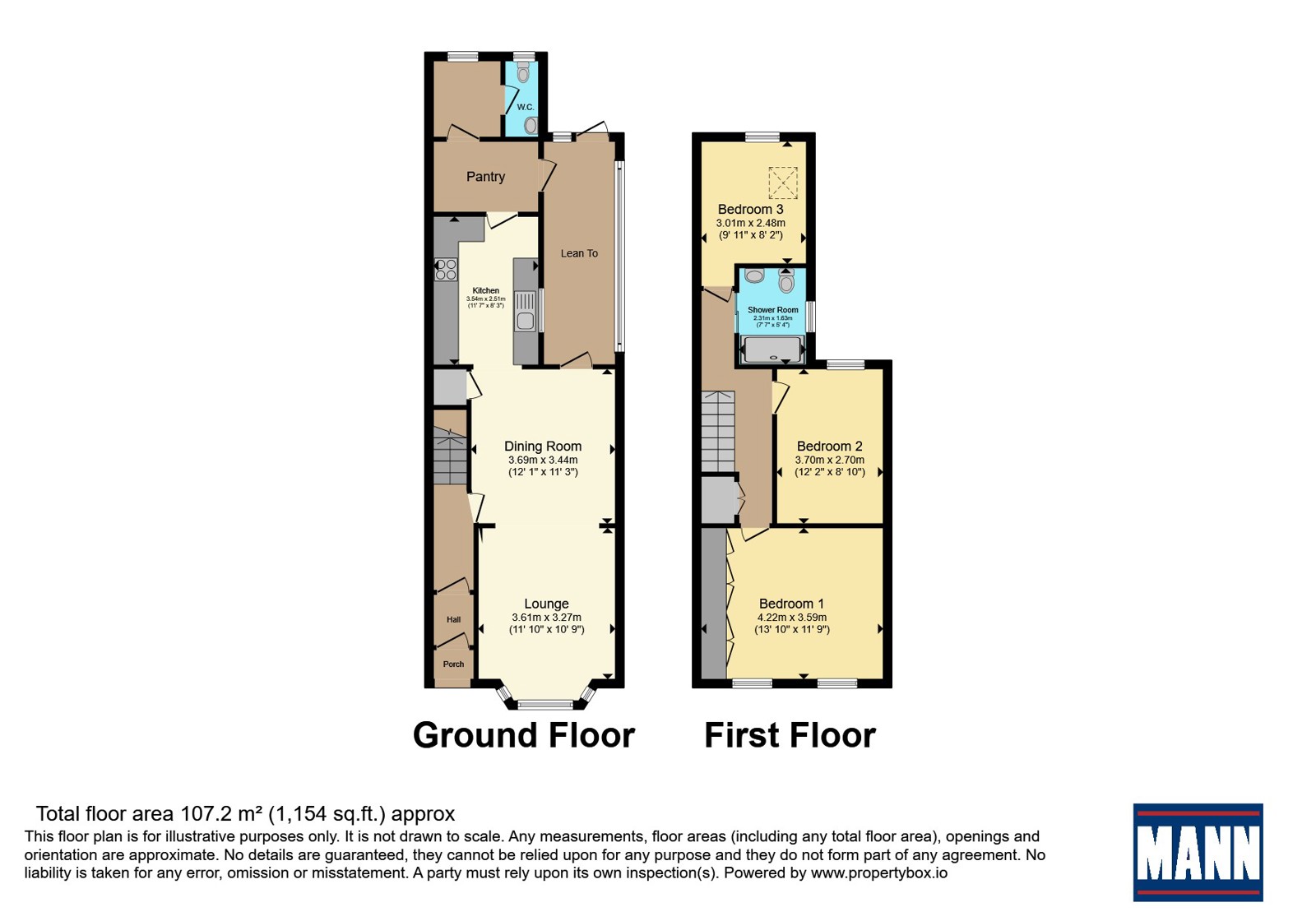 78, York Avenue, Kent floorplan
