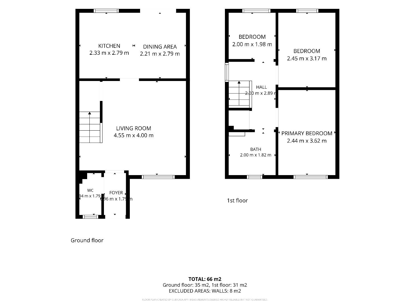 67, Westfields Drive, Bootle floorplan