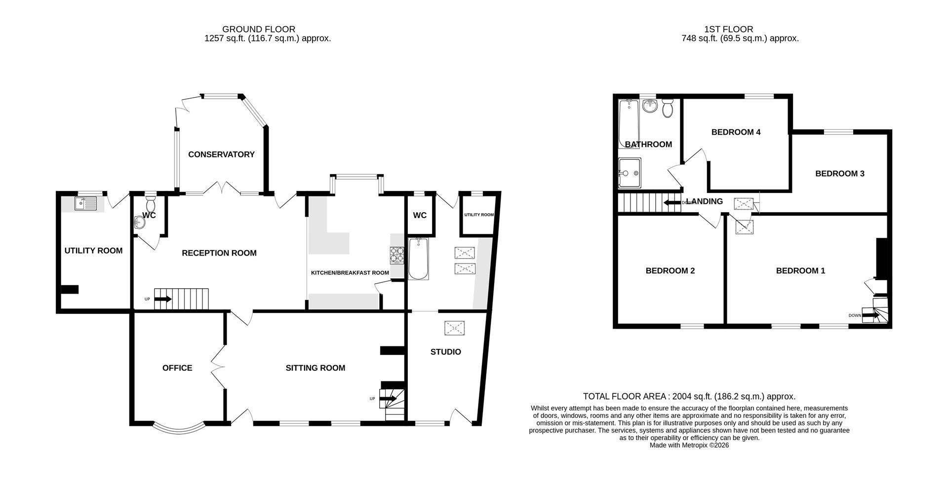 110, West Street, Bristol floorplan