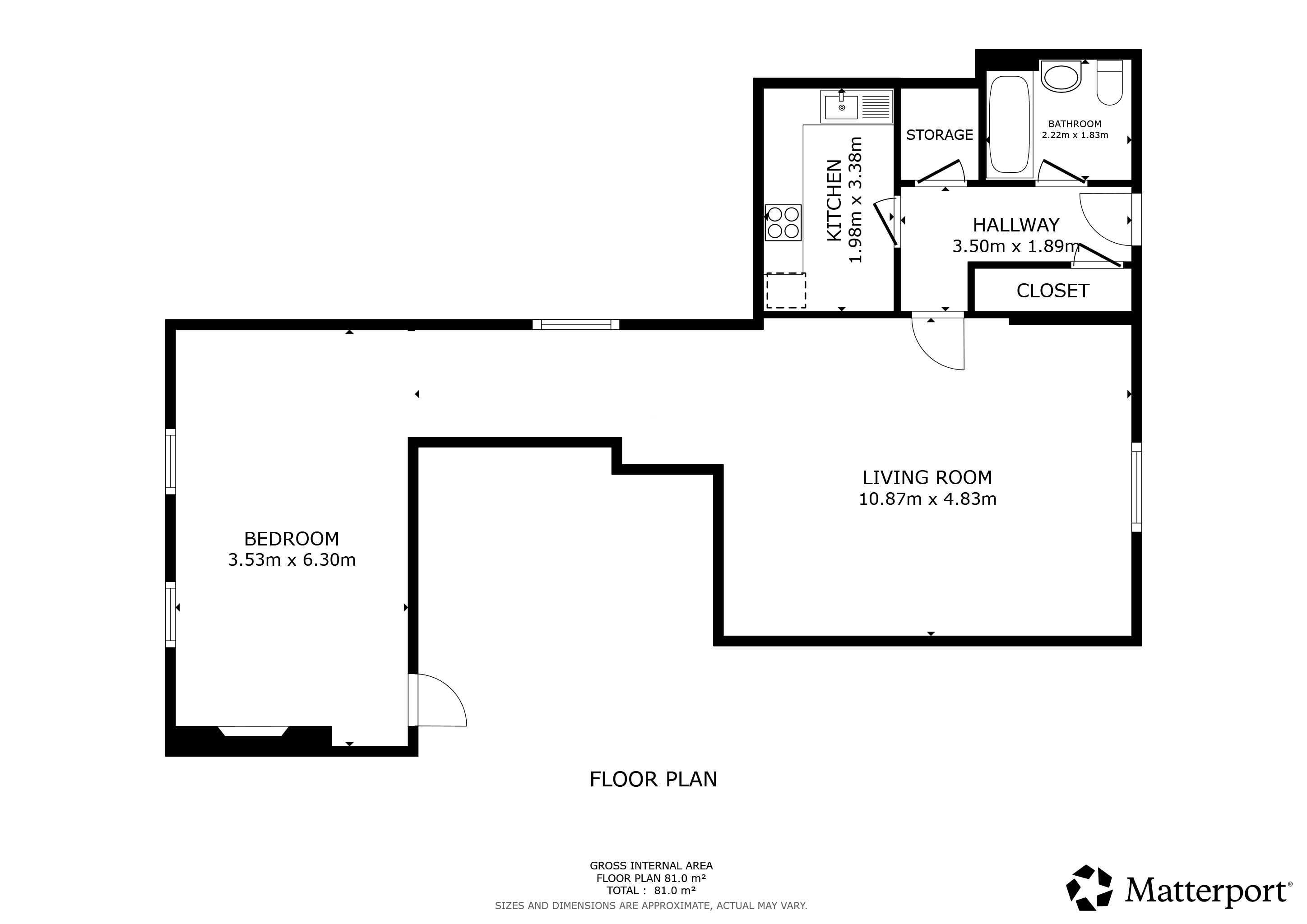 9, Market Street, Aberdeen floorplan