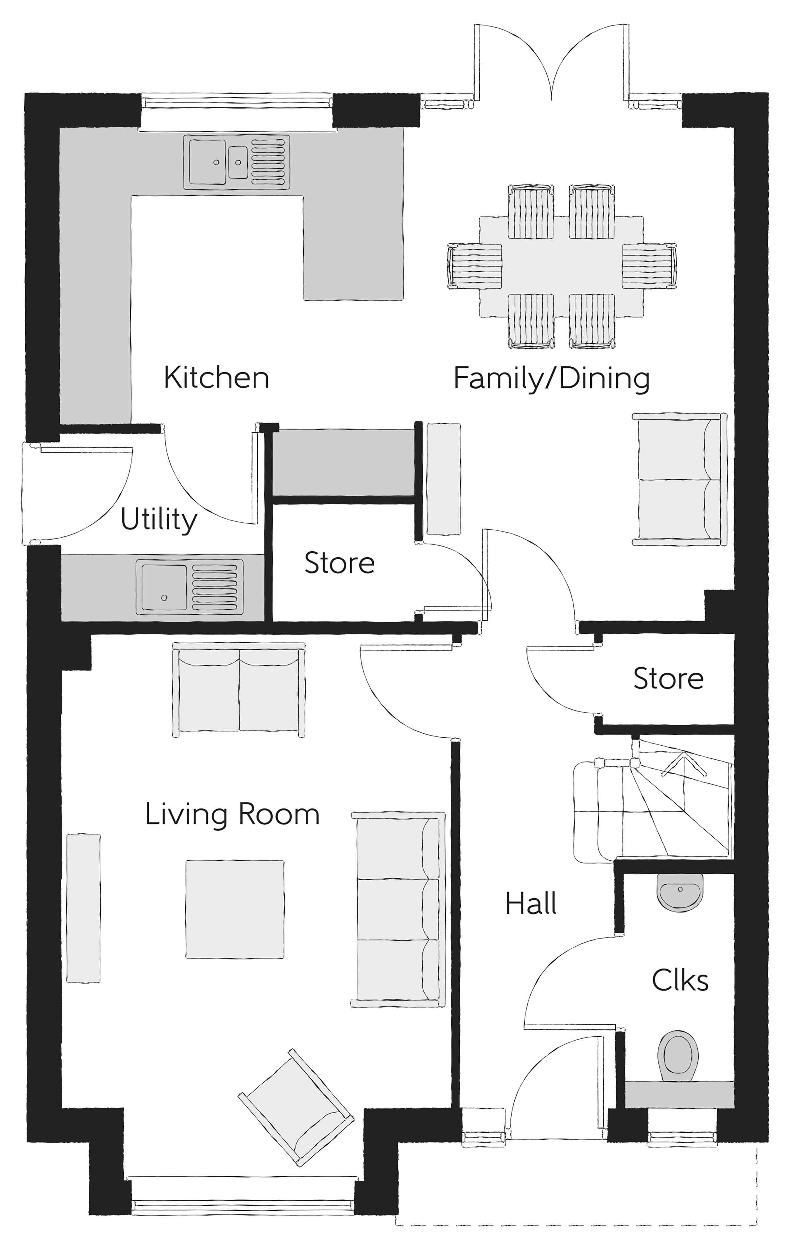 Doubleday Way, Fradley, Lichfield floorplan