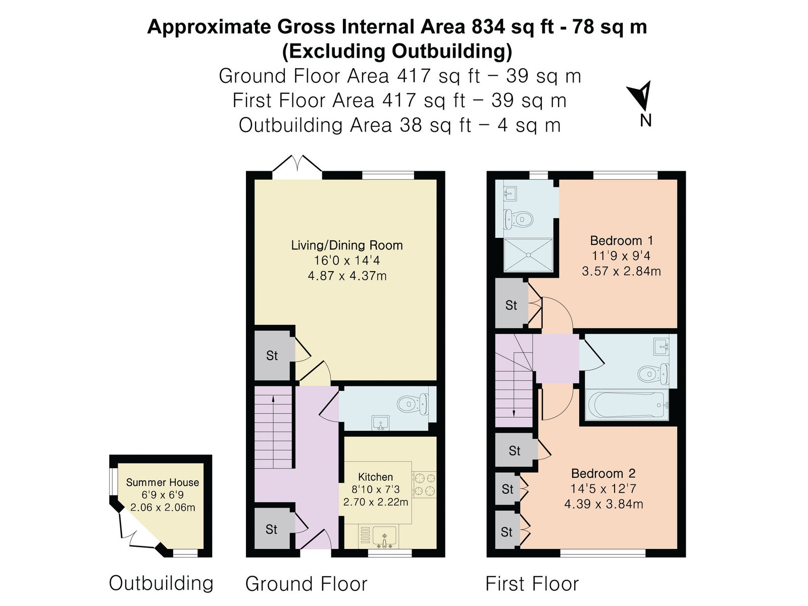 18, Oaks Lane, Leatherhead floorplan