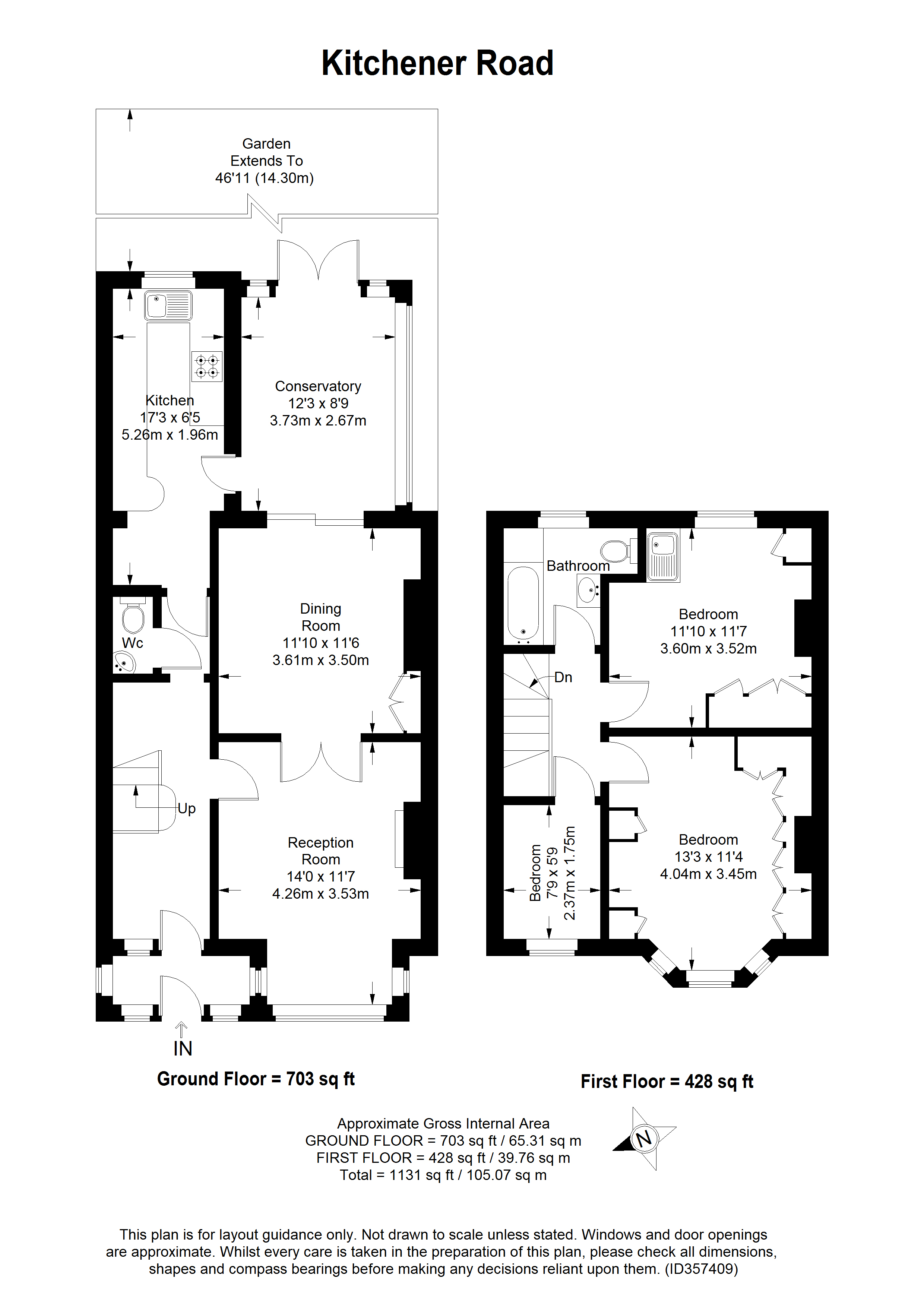 3 Bedrooms Terraced house for sale in Kitchener Road, Thornton Heath CR7