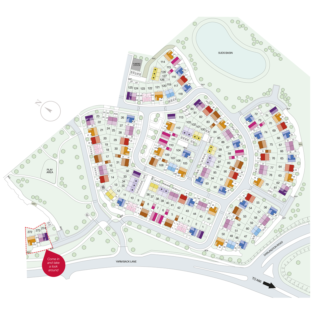 "The Easedale Plot 71" at Yarm Back Lane, StocktonOnTees TS21, 3