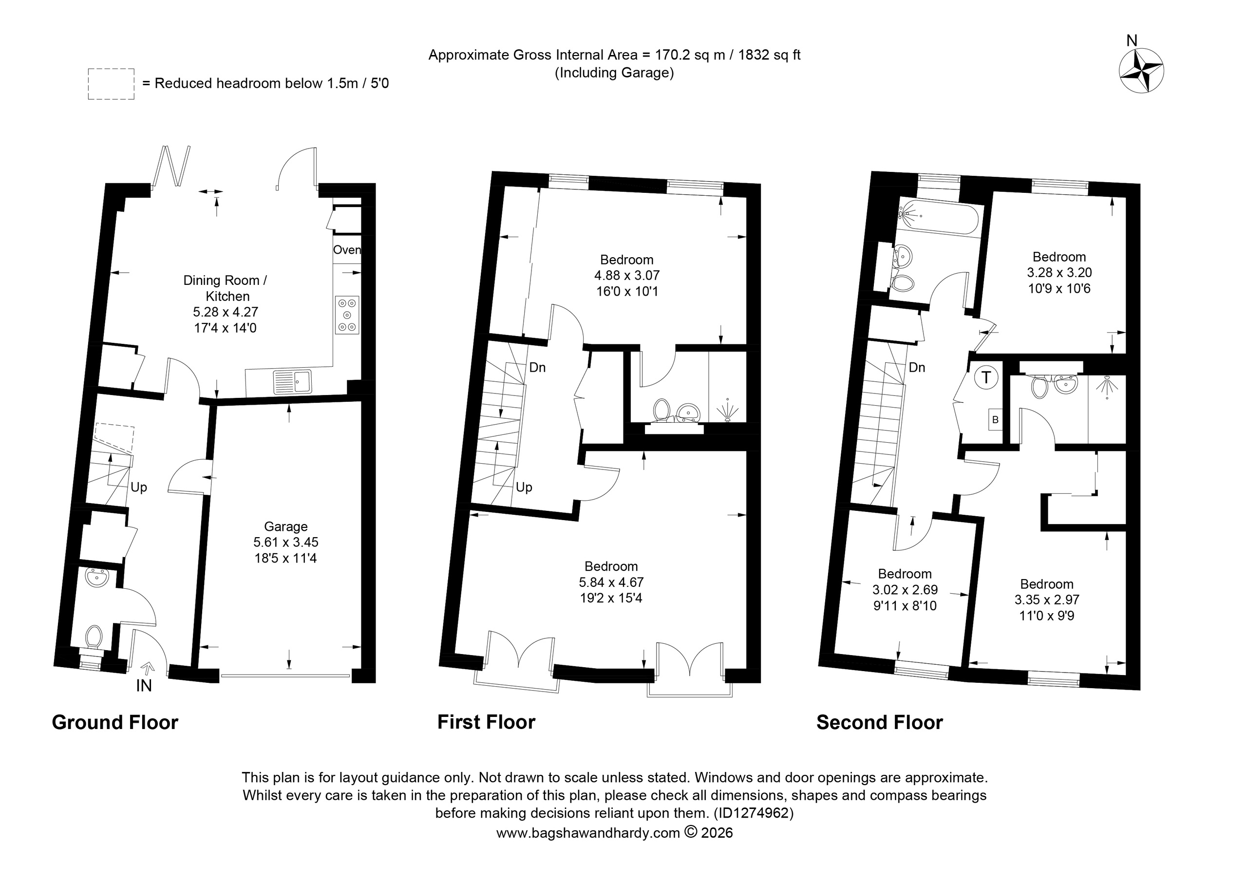 3 The Crescent, Sevenoaks floorplan