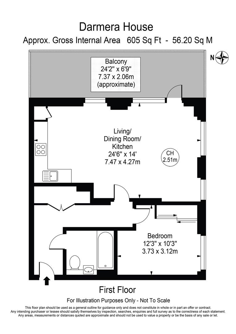 Flat 2, 11, Sanday Drive, London floorplan