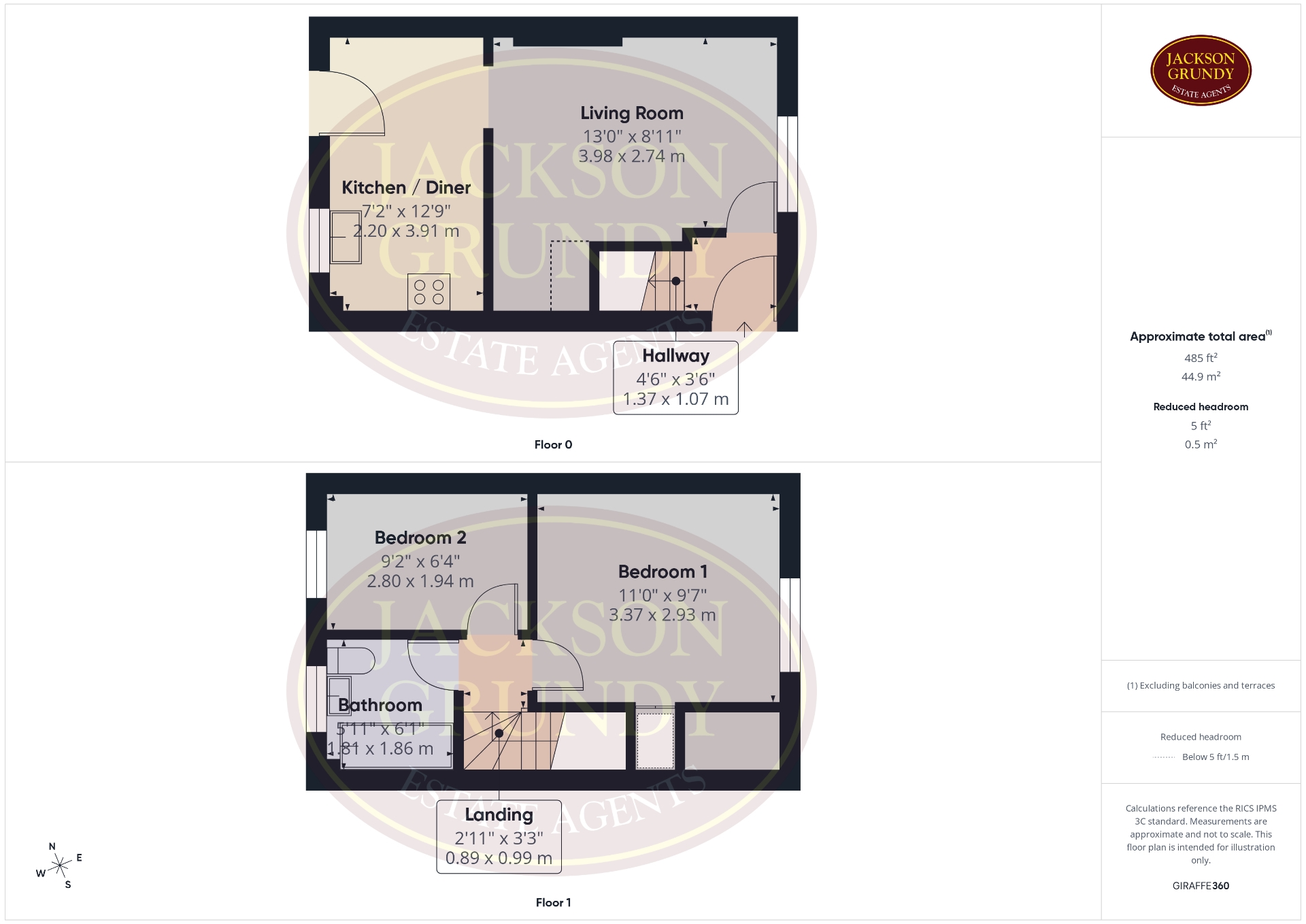 22, Morgan Close, Northampton floorplan