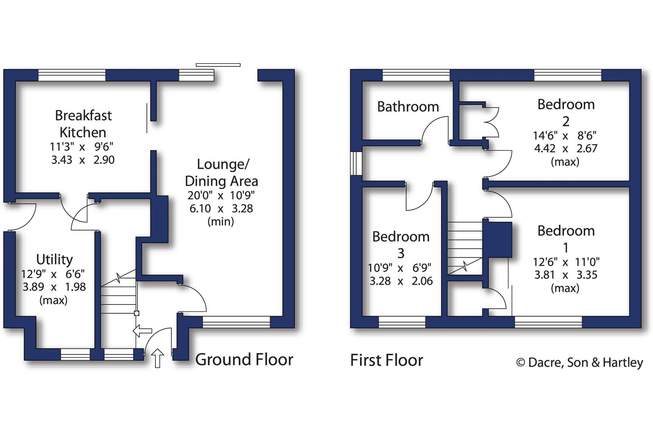 3 Bedrooms End terrace house for sale in Manor Crescent, Knaresborough, North Yorkshire HG5
