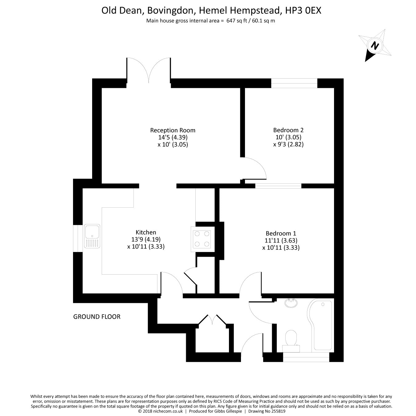 2 Bedrooms Maisonette for sale in Old Dean, Bovingdon, Hemel Hempstead, Hertfordshire HP3