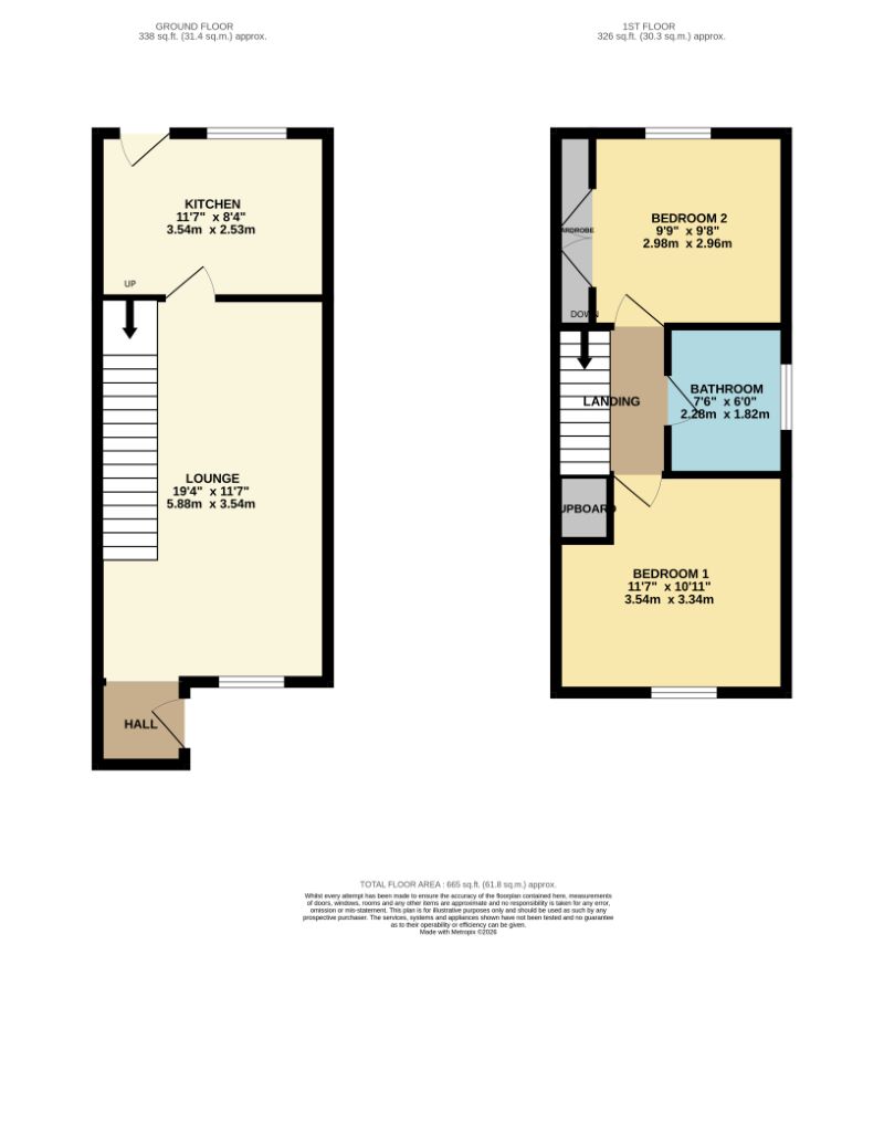 18. Meadowcroft Glade Westfield, Sheffield floorplan