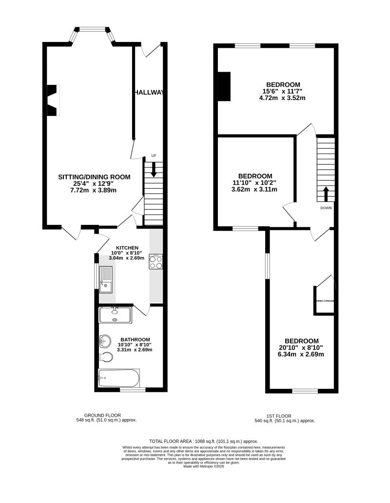 40, Main Road, Drayton Parslow floorplan