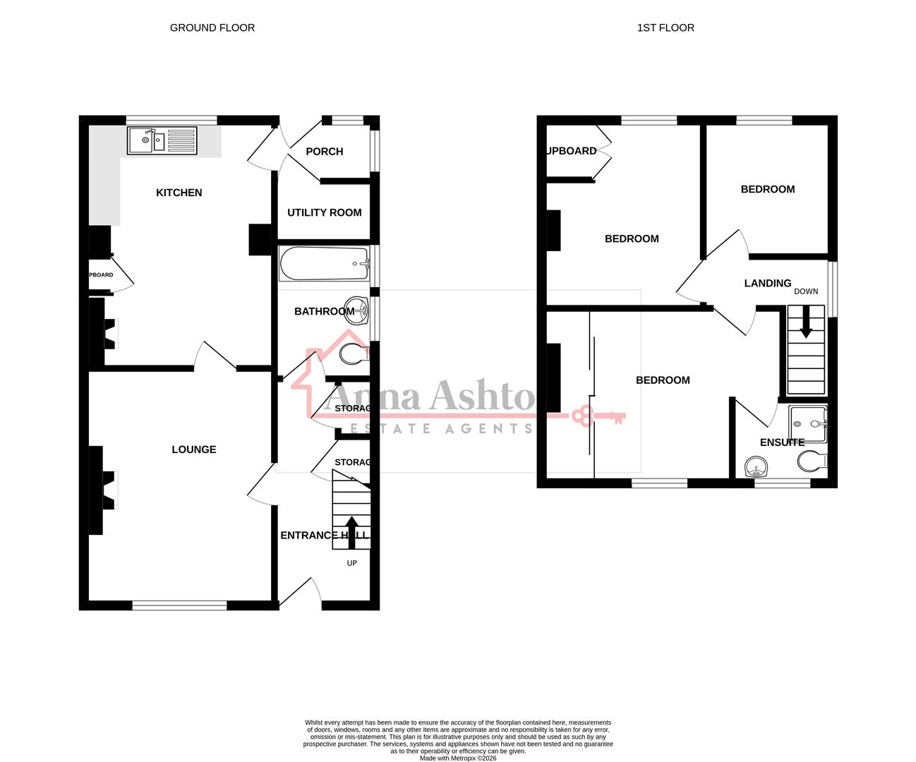 96, Mountain Road, Ammanford floorplan