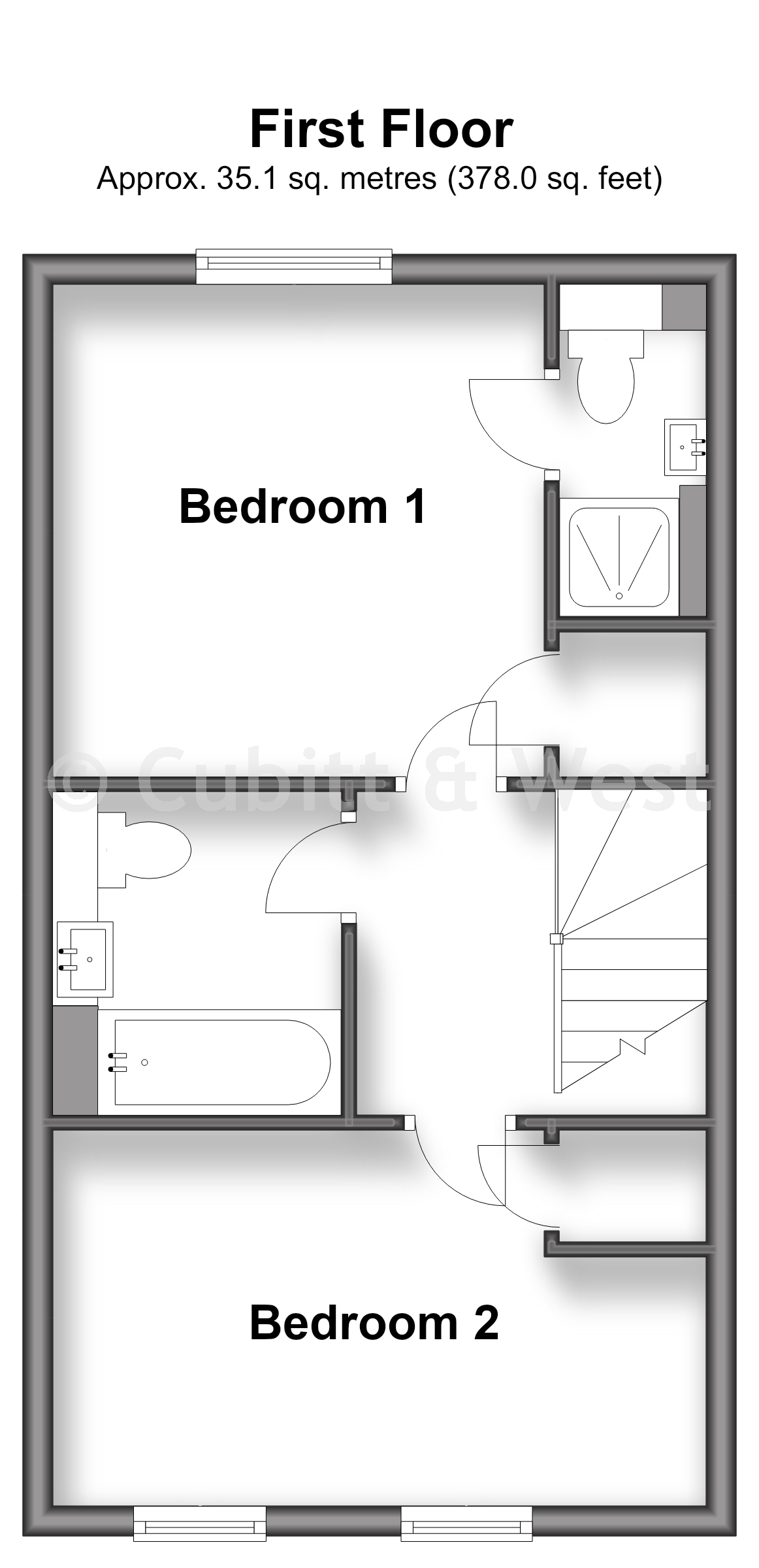 115, Daffodil Crescent, Crawley floorplan