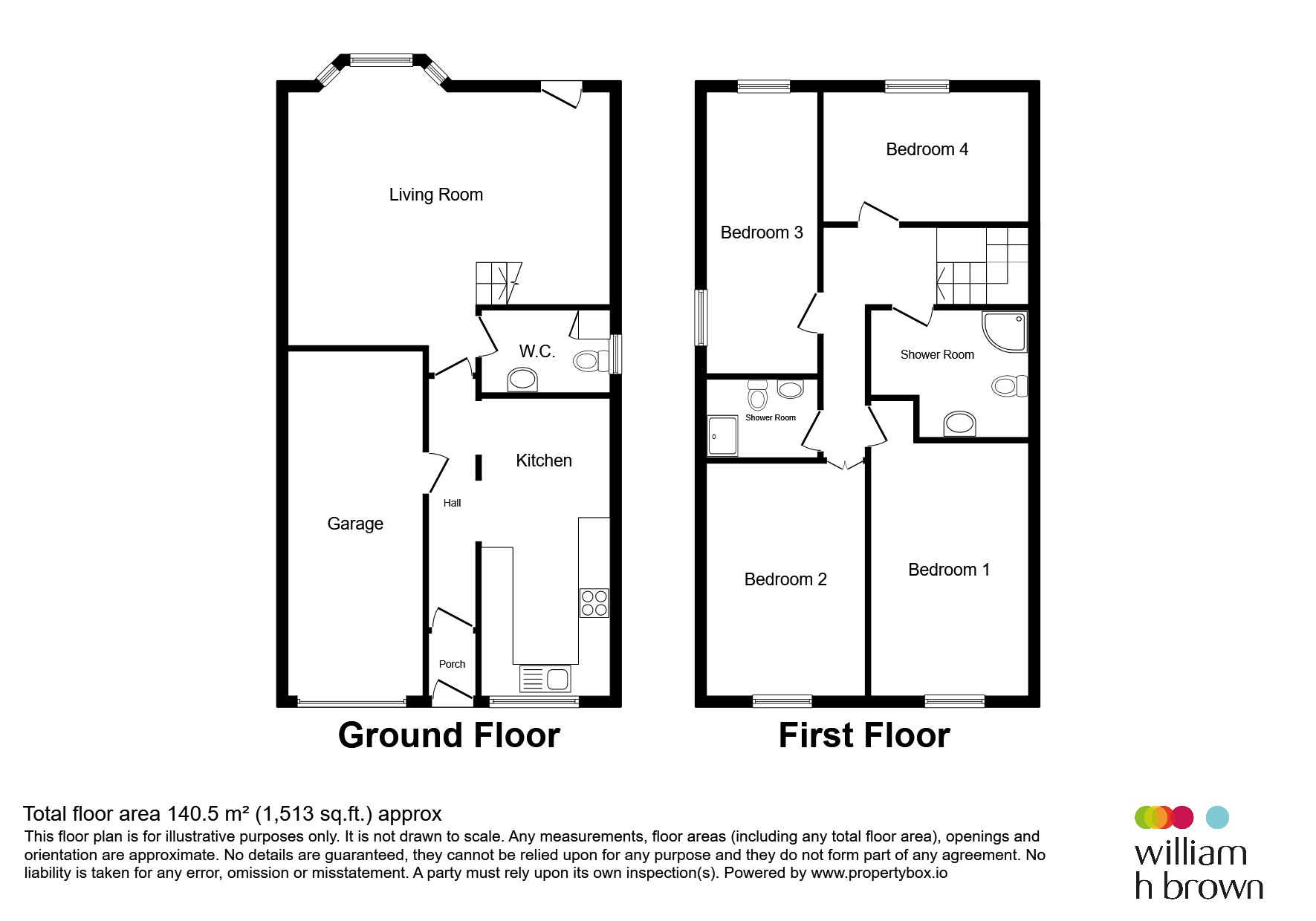 48, Longlands Bank, HOLMFIRTH floorplan