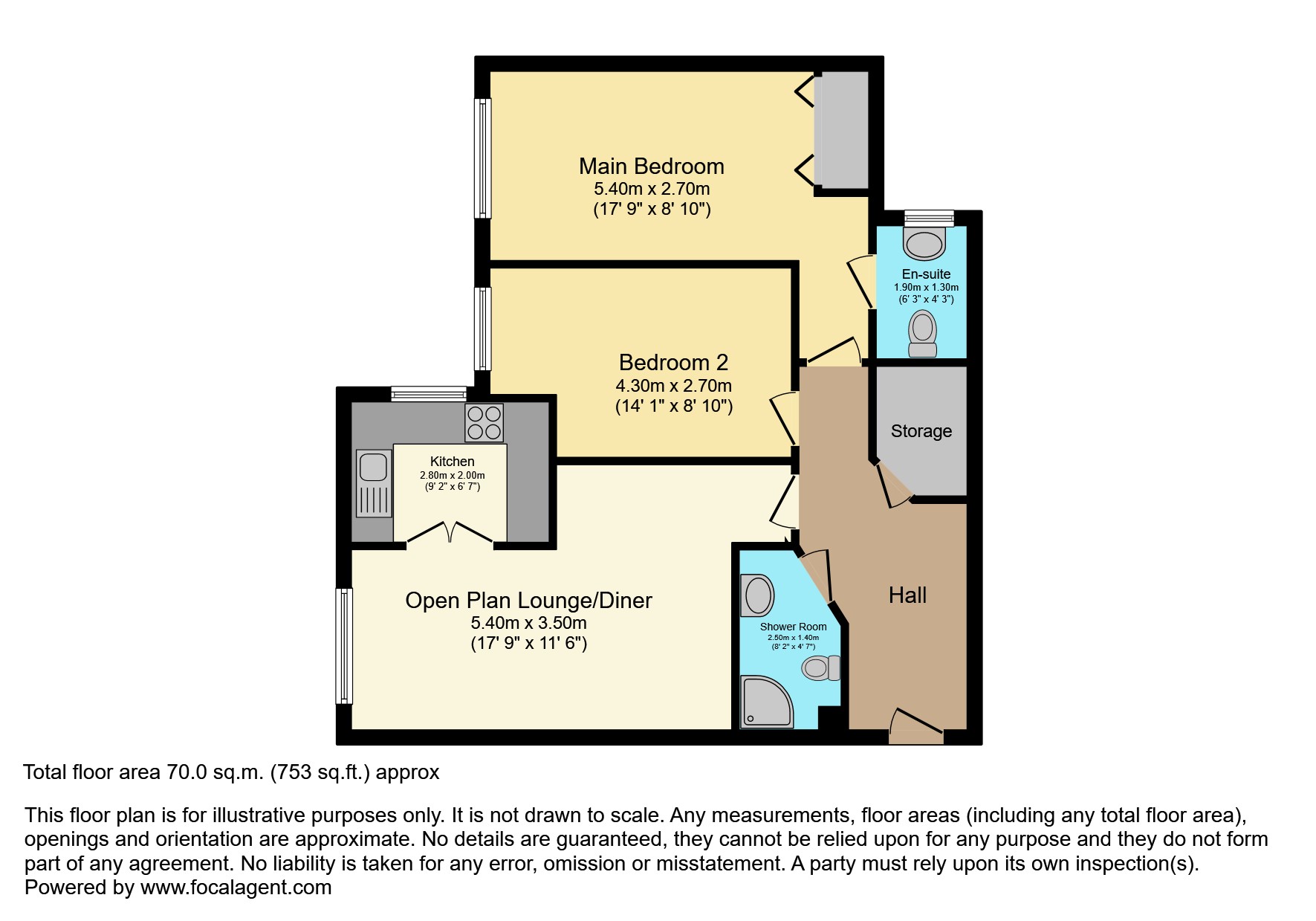 16, Weaver Court (Northwich), Northwich floorplan