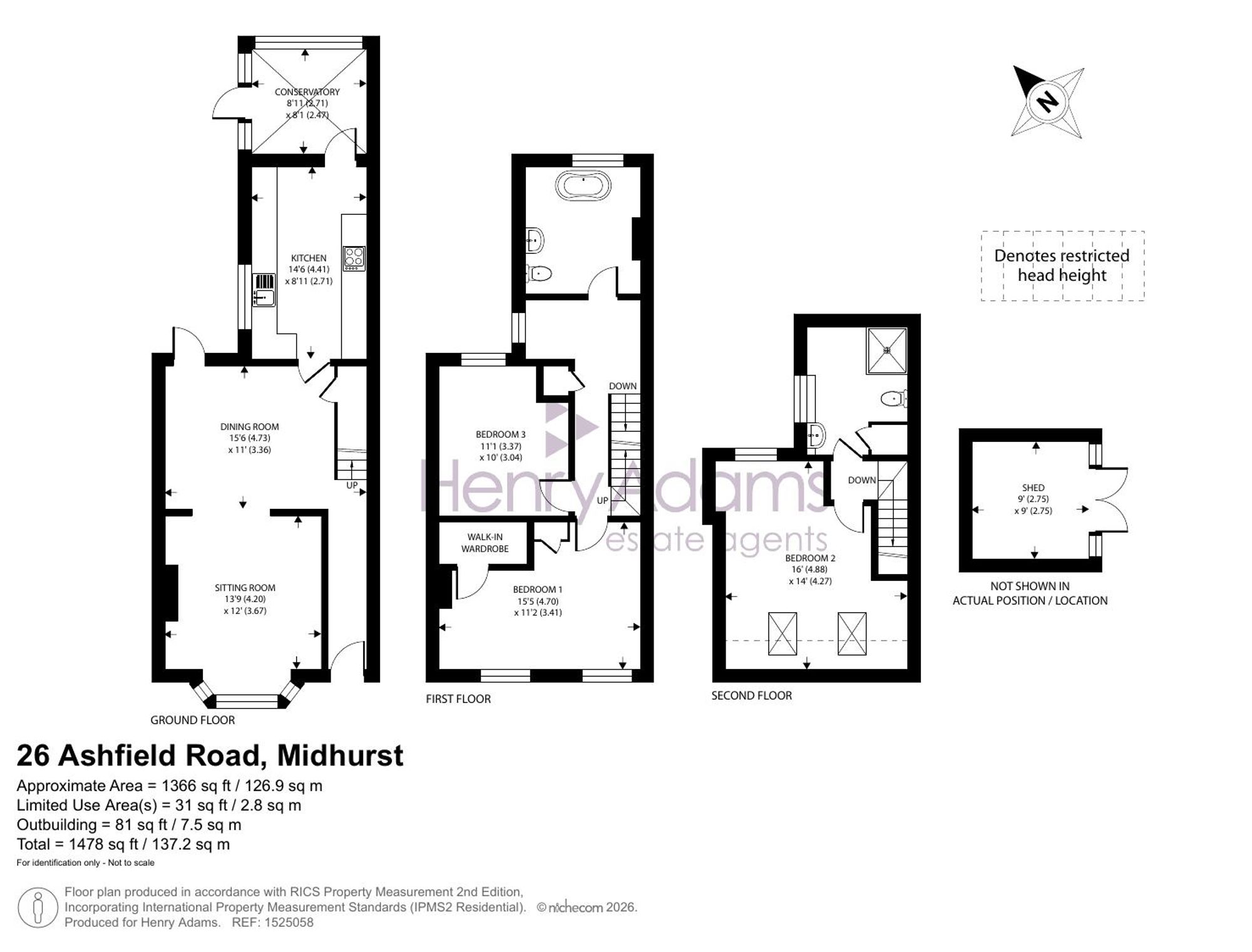 26 Ashfield Road, Midhurst floorplan