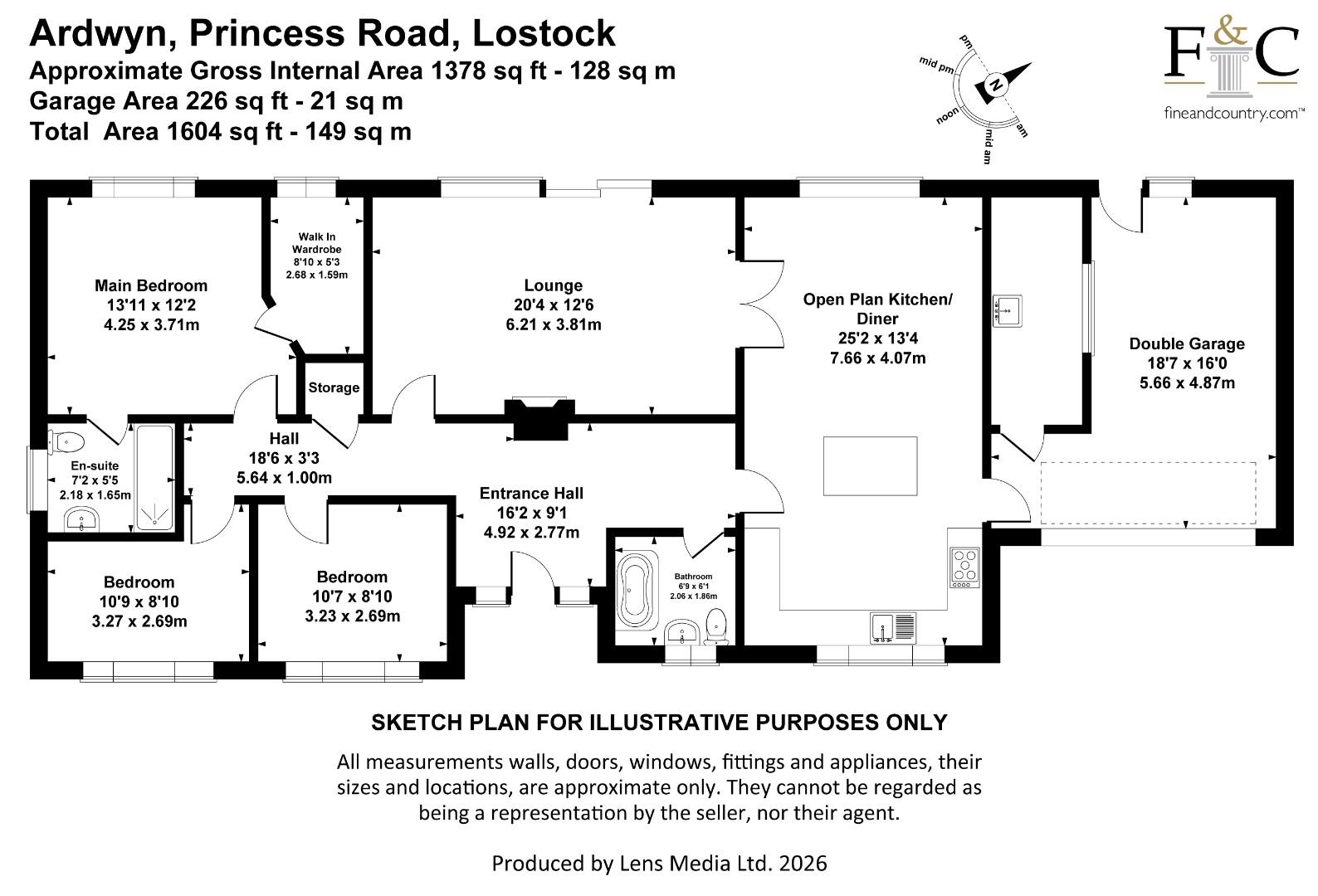 Ardwyn, Princess Road, Bolton floorplan