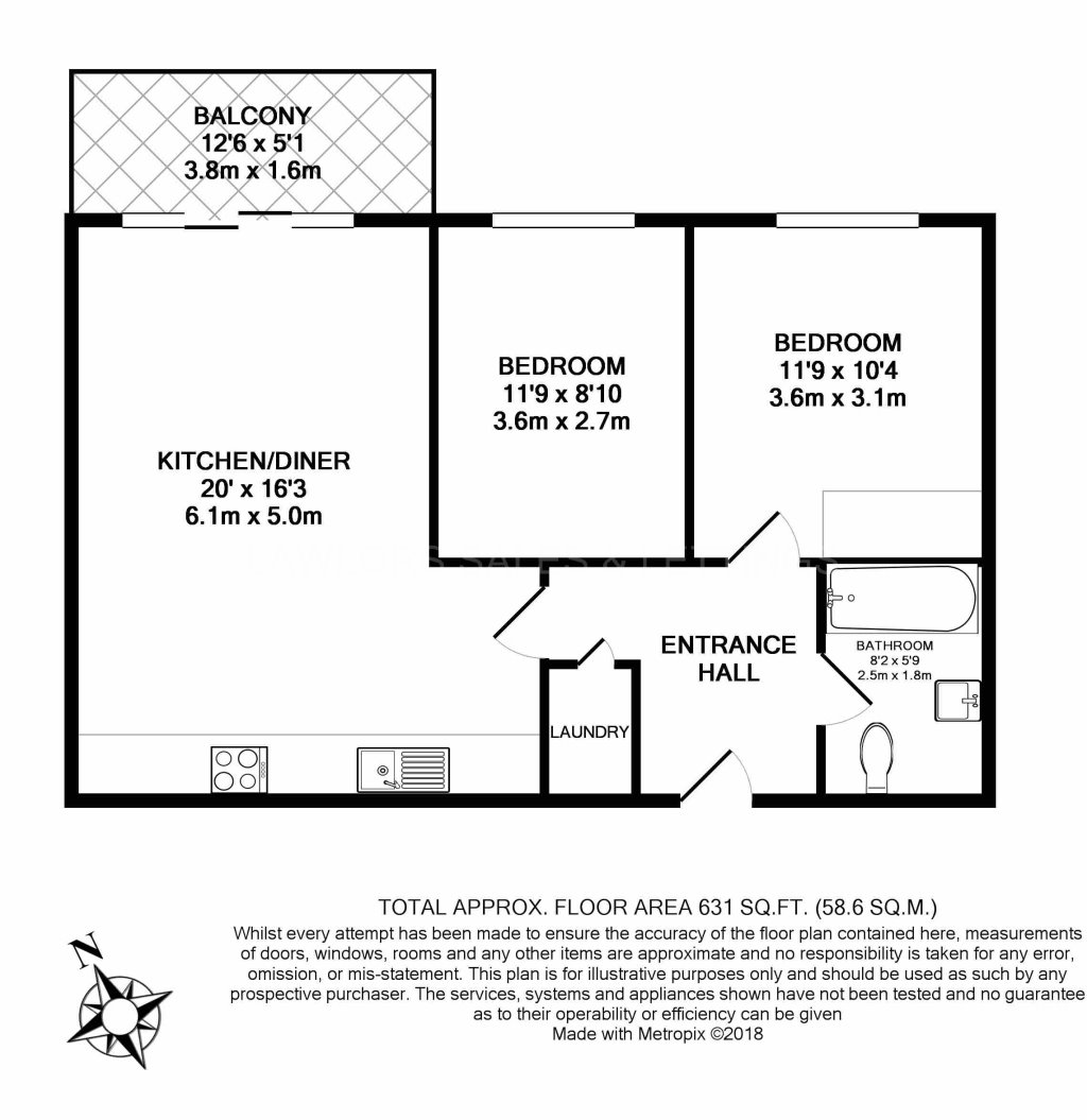 2 Bedrooms Flat to rent in Landmark House, The Broadway, Loughton IG10