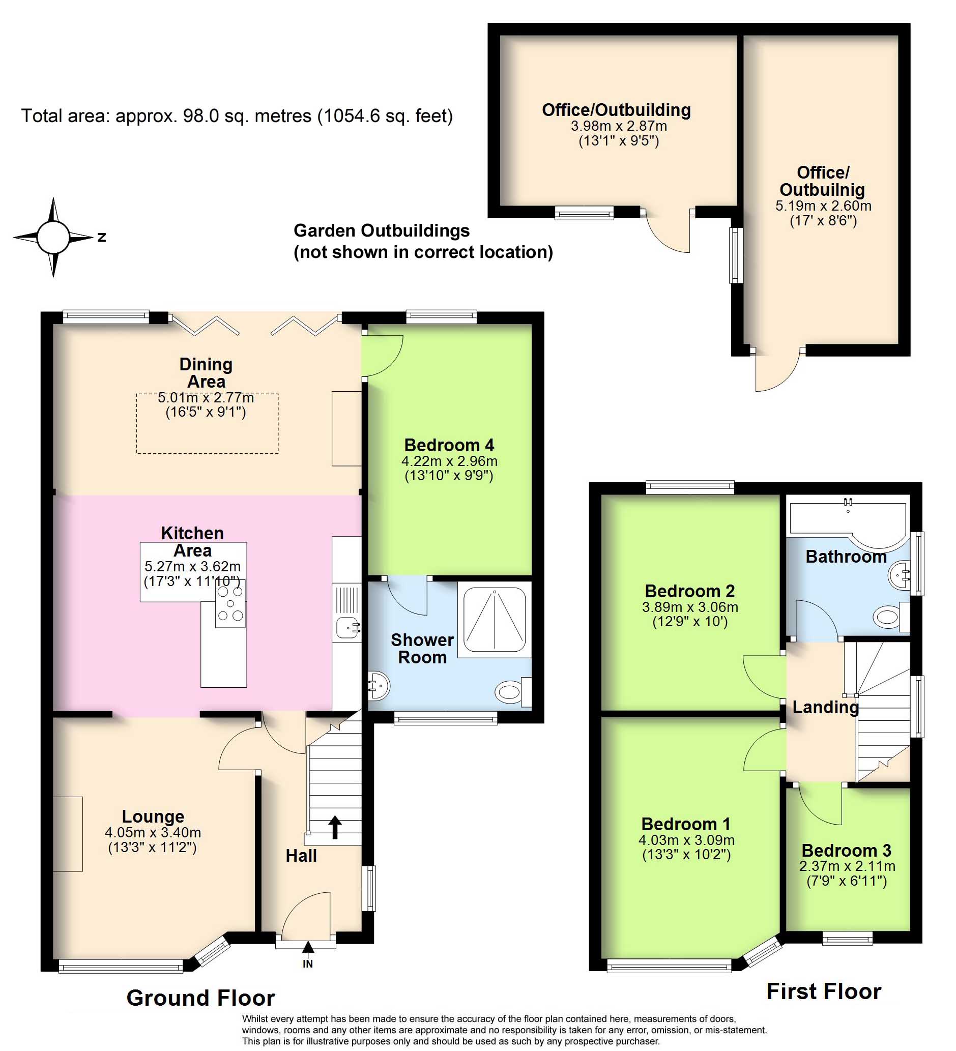 24, Mersham Gardens, Worthing floorplan
