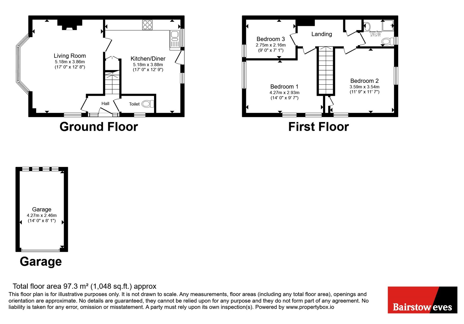 2, Manesty Crescent, Nottingham floorplan