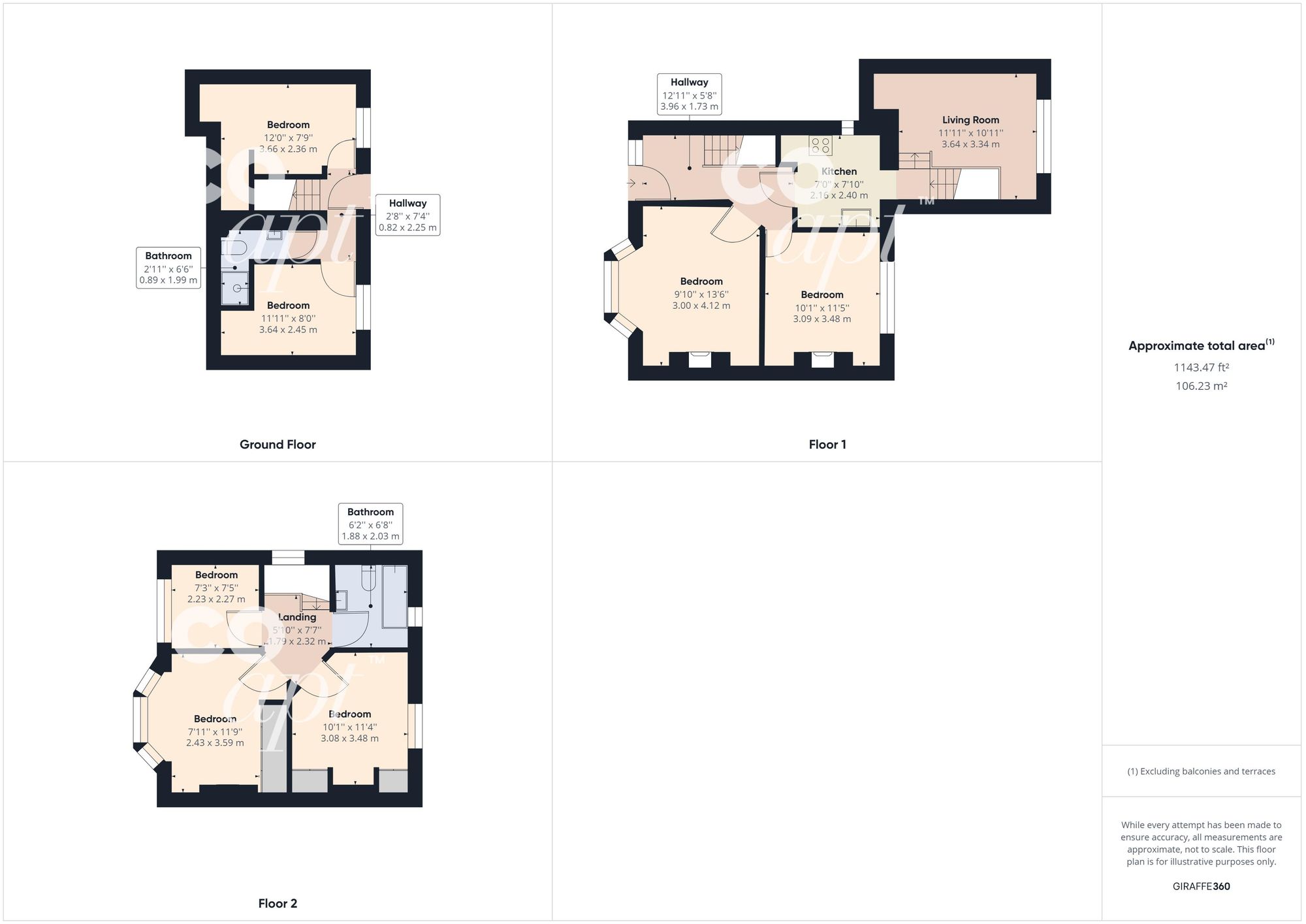 63 Widdicombe Way, Brighton floorplan