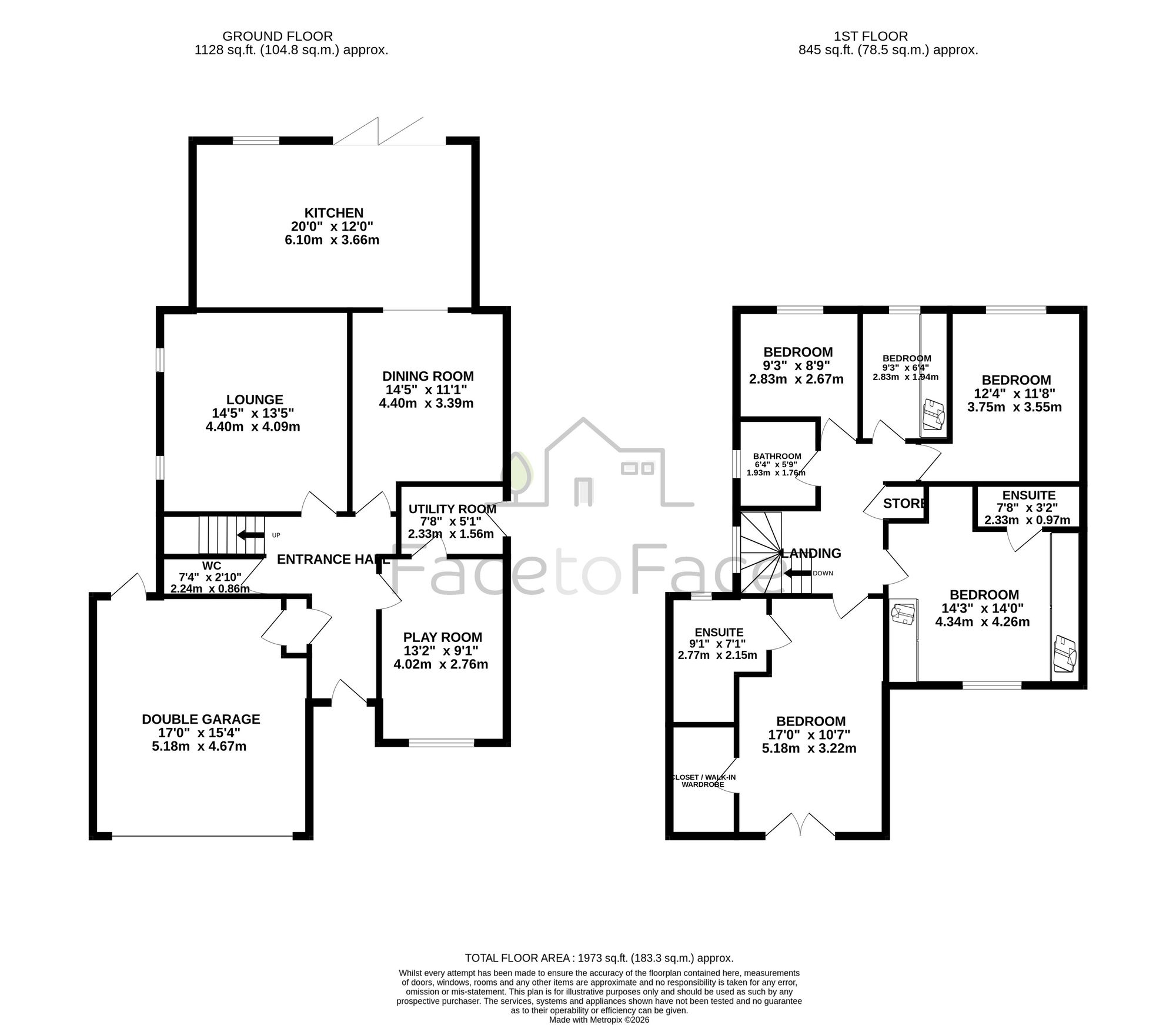 18 St. Wilfreds Drive, Rochdale floorplan