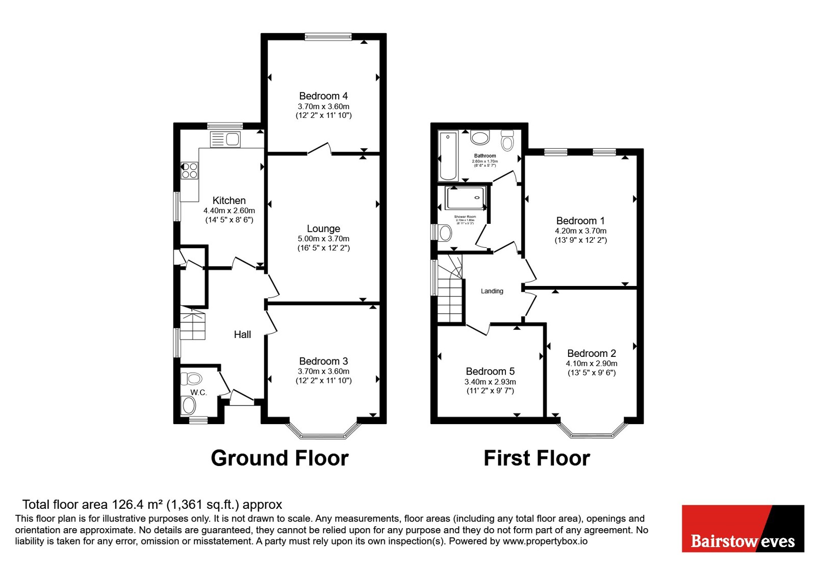 113, Middleton Boulevard, Nottingham floorplan
