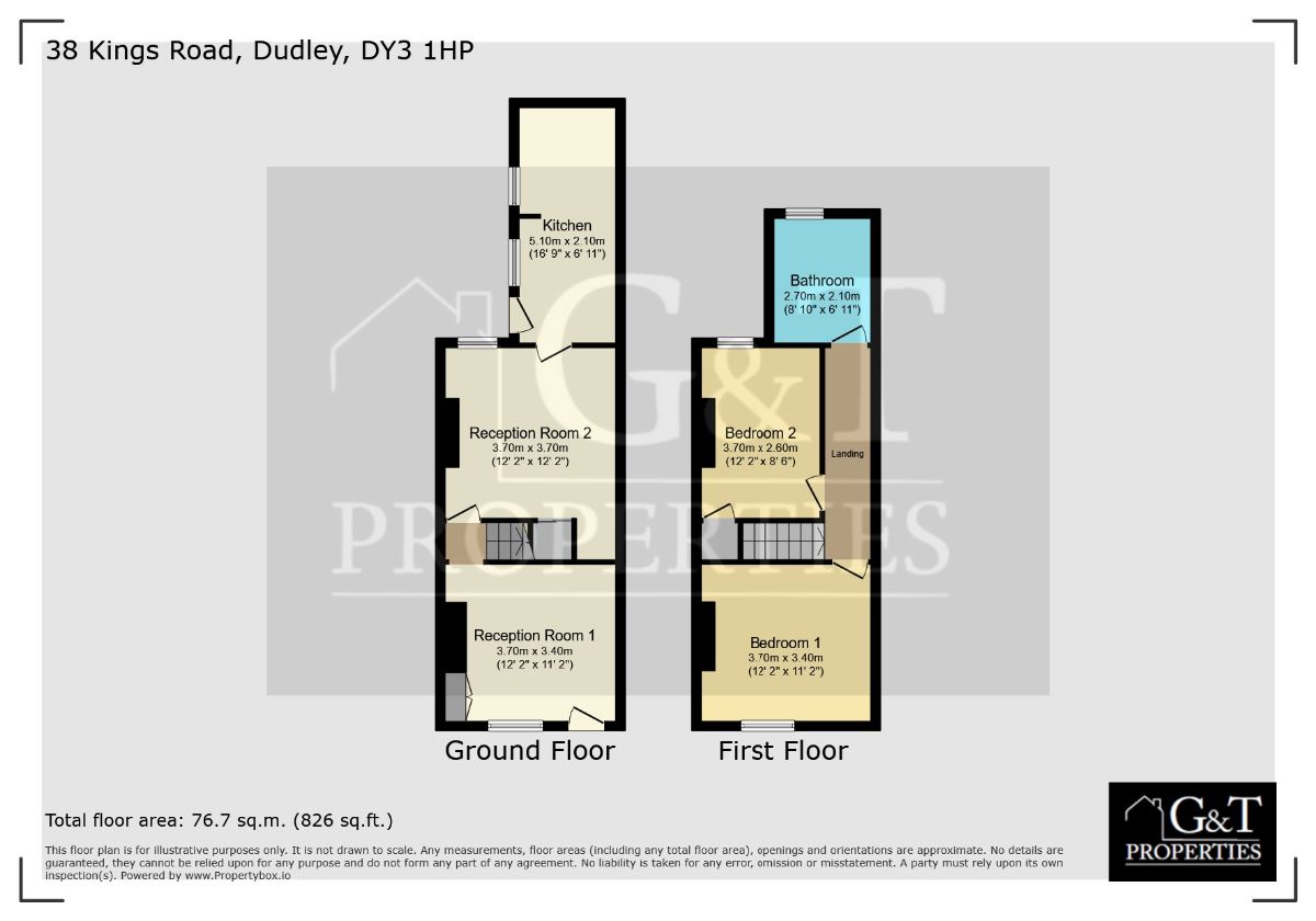 38 Kings Road, Dudley floorplan