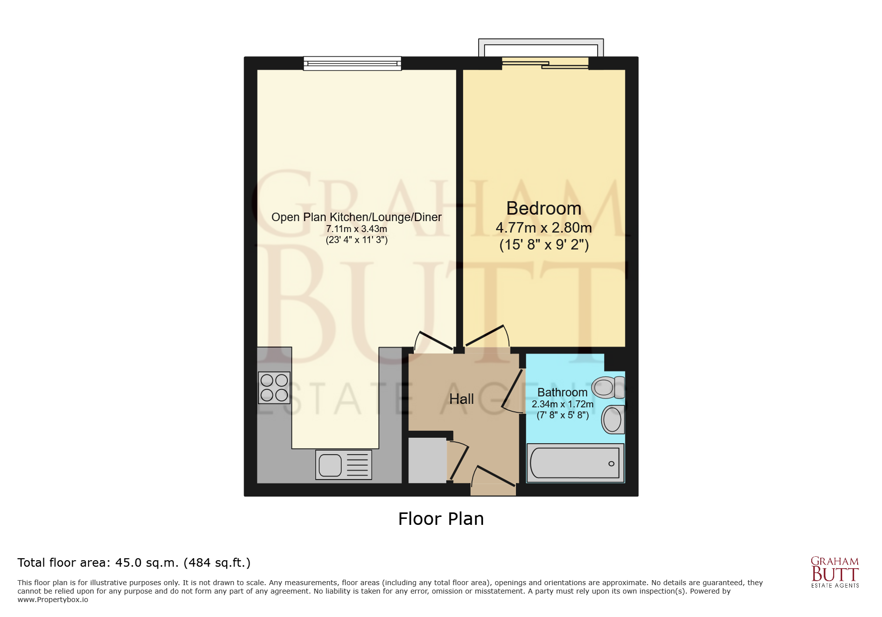 Flat 10, Gratwicke Court, 27, Gratwicke Drive, Littlehampton floorplan