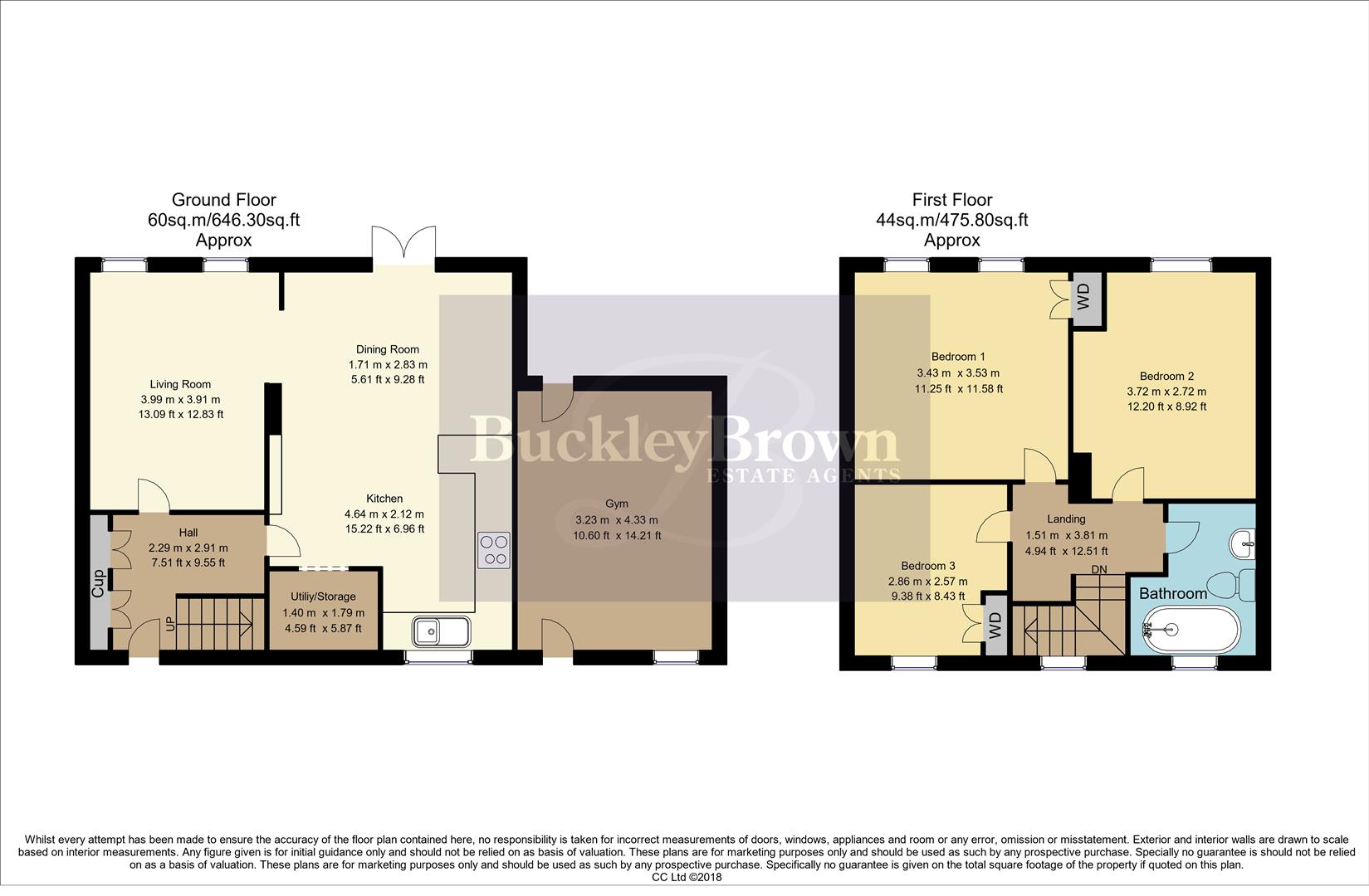 20, Elyn Avenue, Chesterfield floorplan