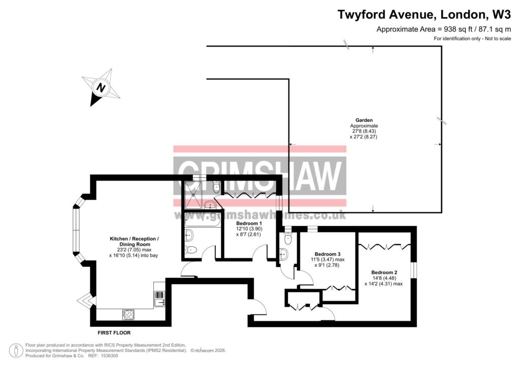 Twyford Avenue, West Acton floorplan