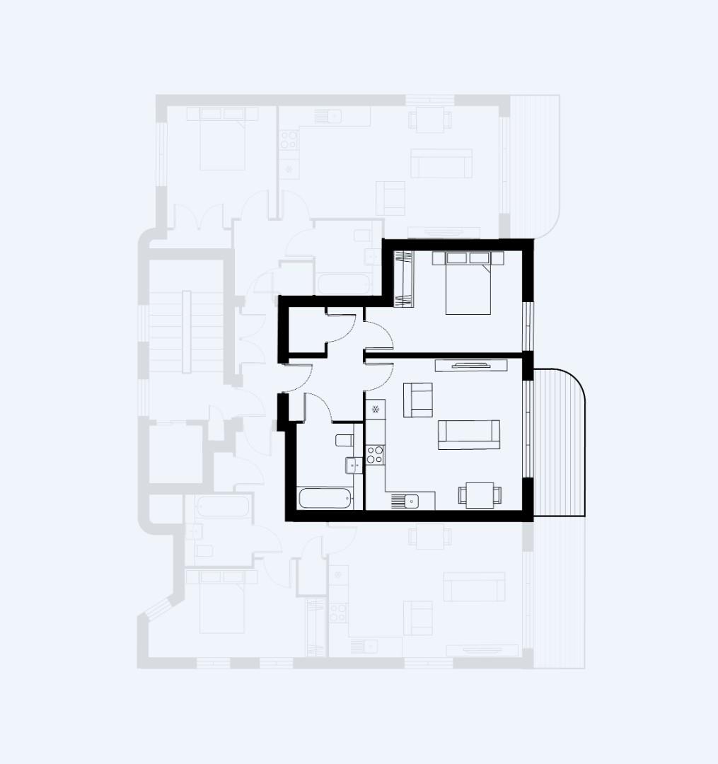 Flat A, Lumina Court, 169A High Street, Orpington floorplan