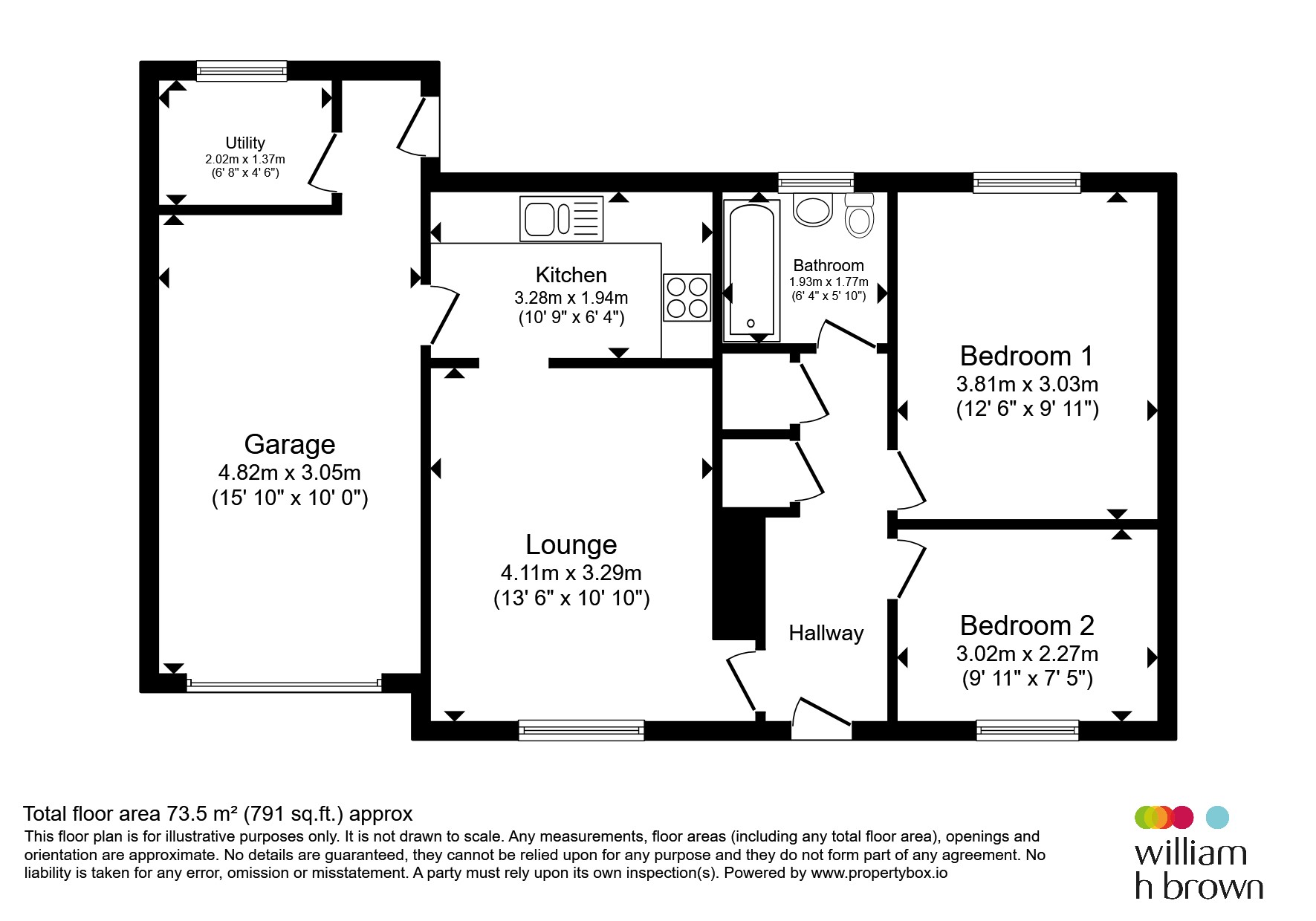 31, Addison Close, Thetford floorplan
