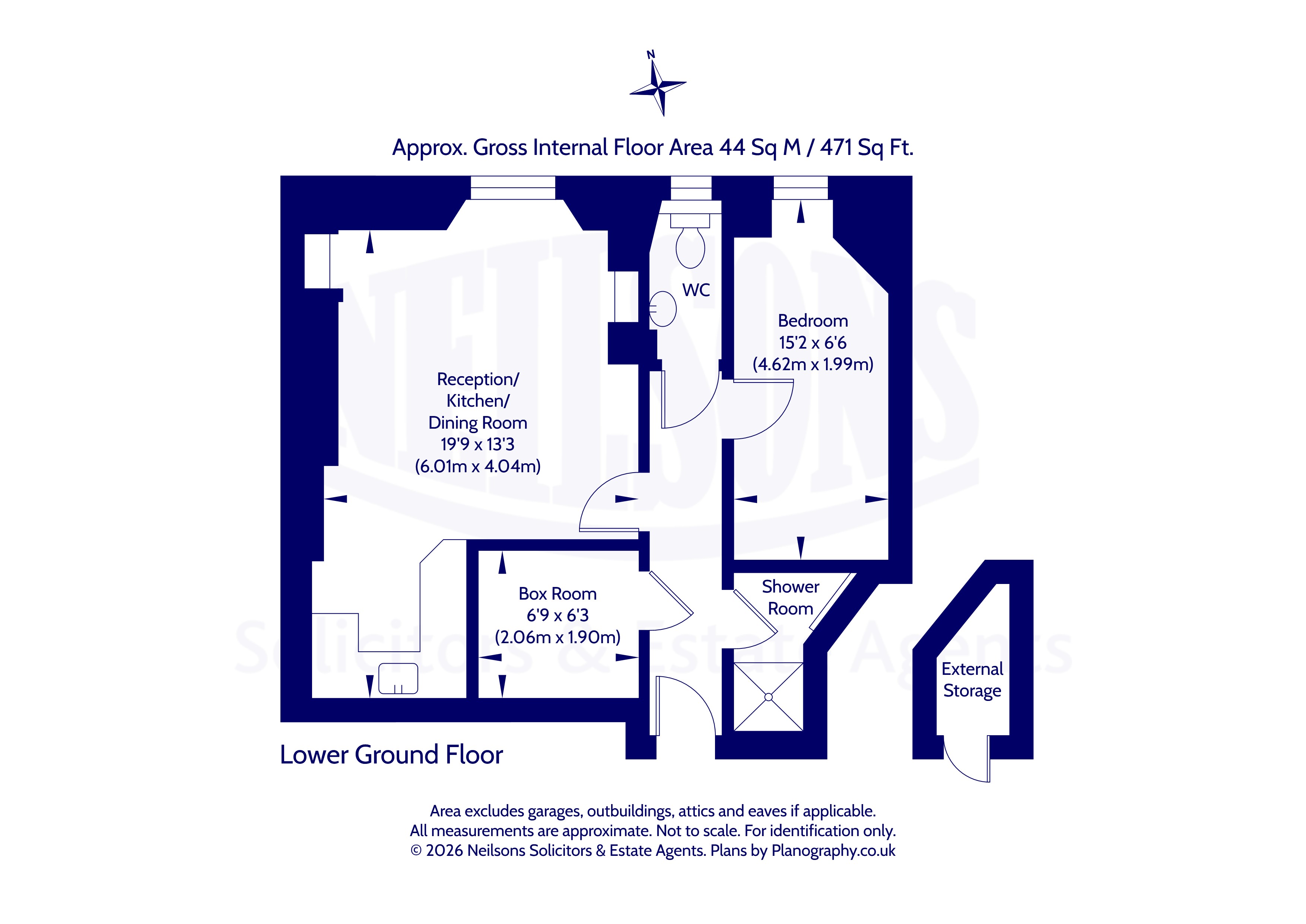 5/1, Rossie Place, Edinburgh floorplan