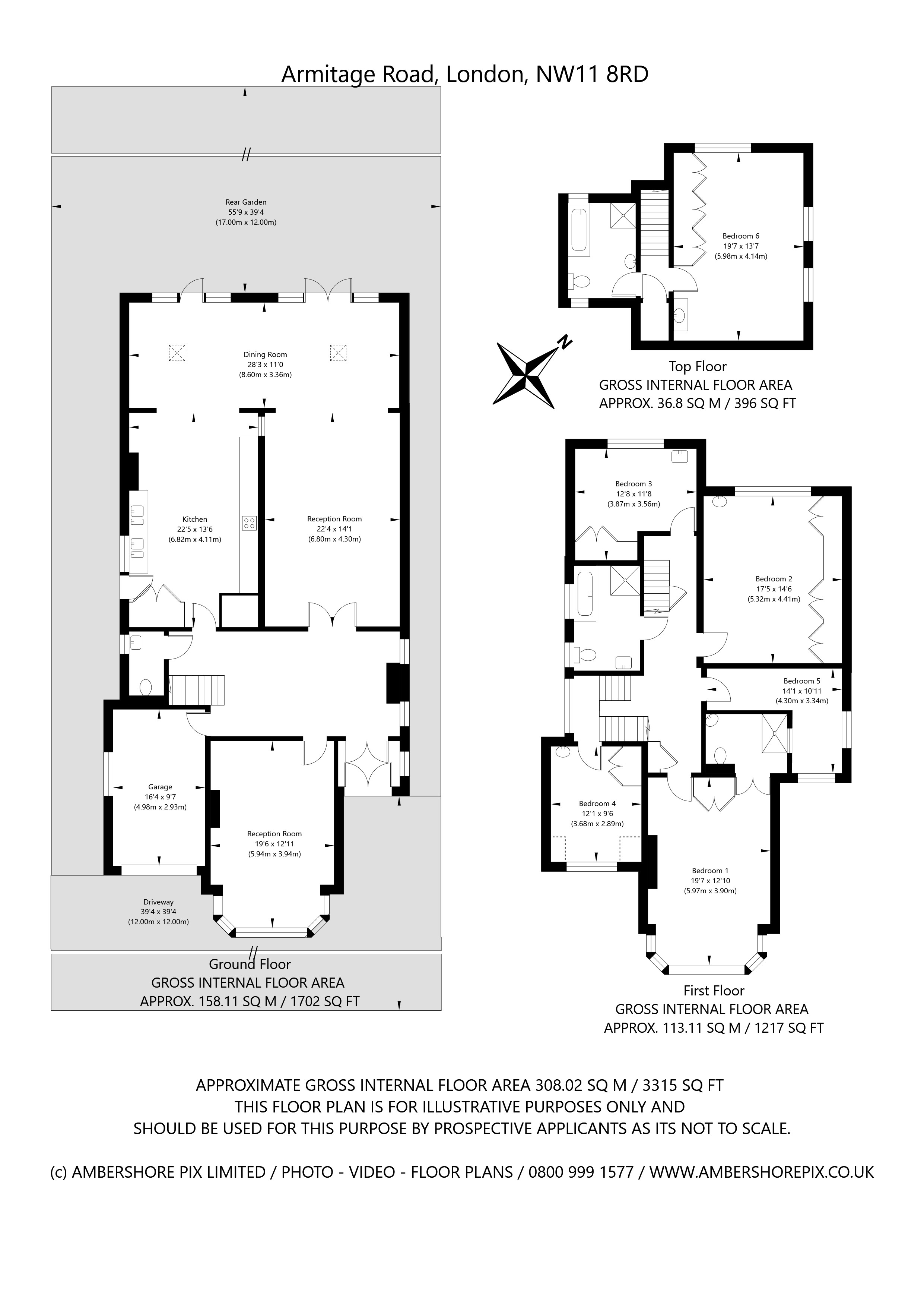 Armitage Road, London NW11, 6 bedroom detached house for sale