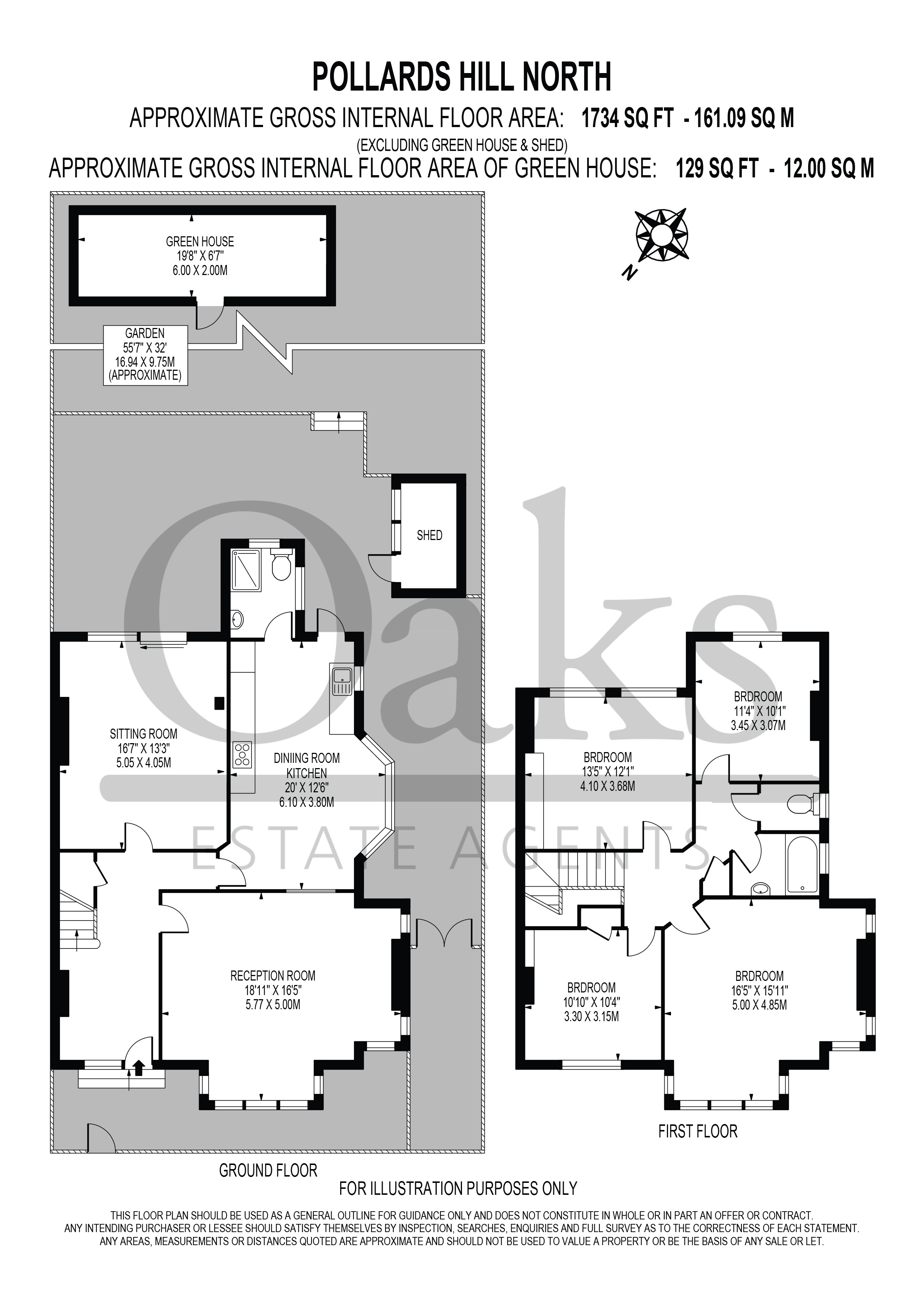 Pollards Hill North, Pollards Hill floorplan
