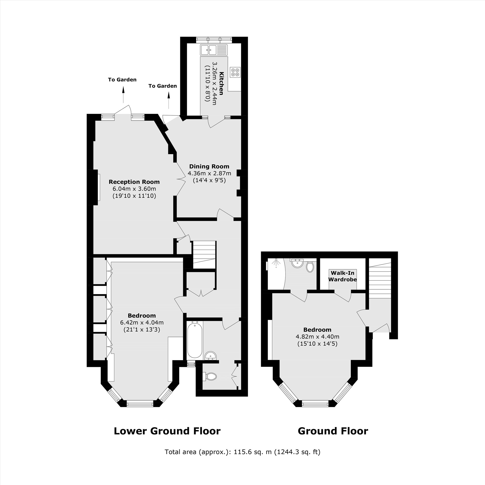 17A, Methuen Park, London floorplan