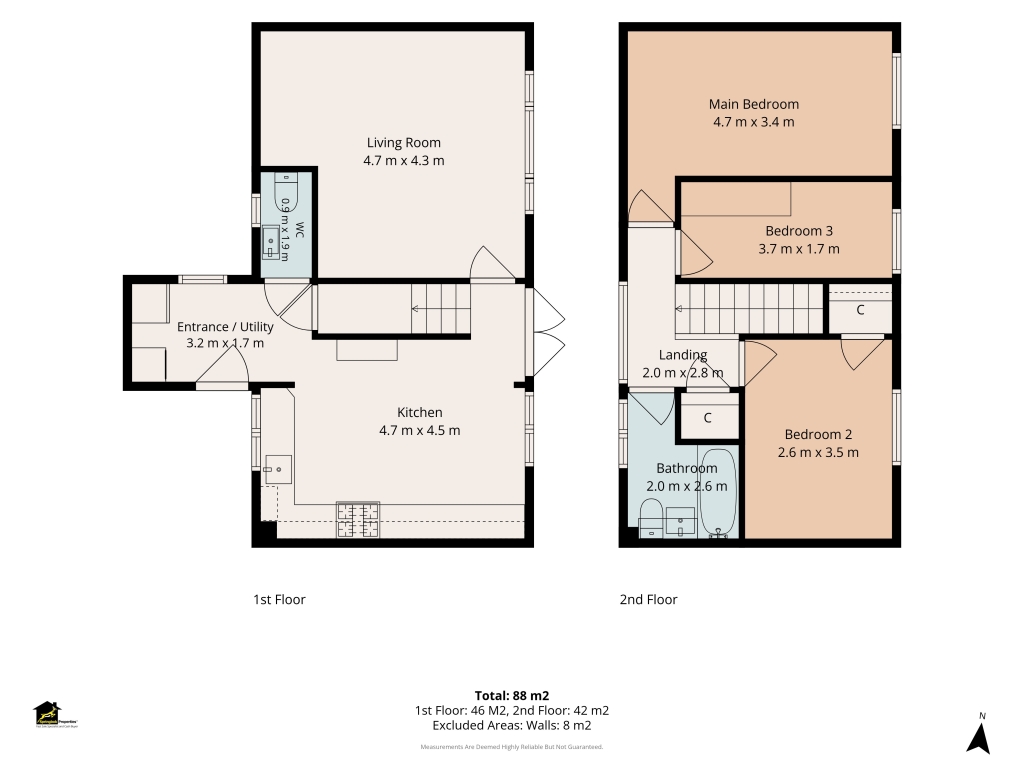 50, Stirling Way, Stockton-on-Tees floorplan