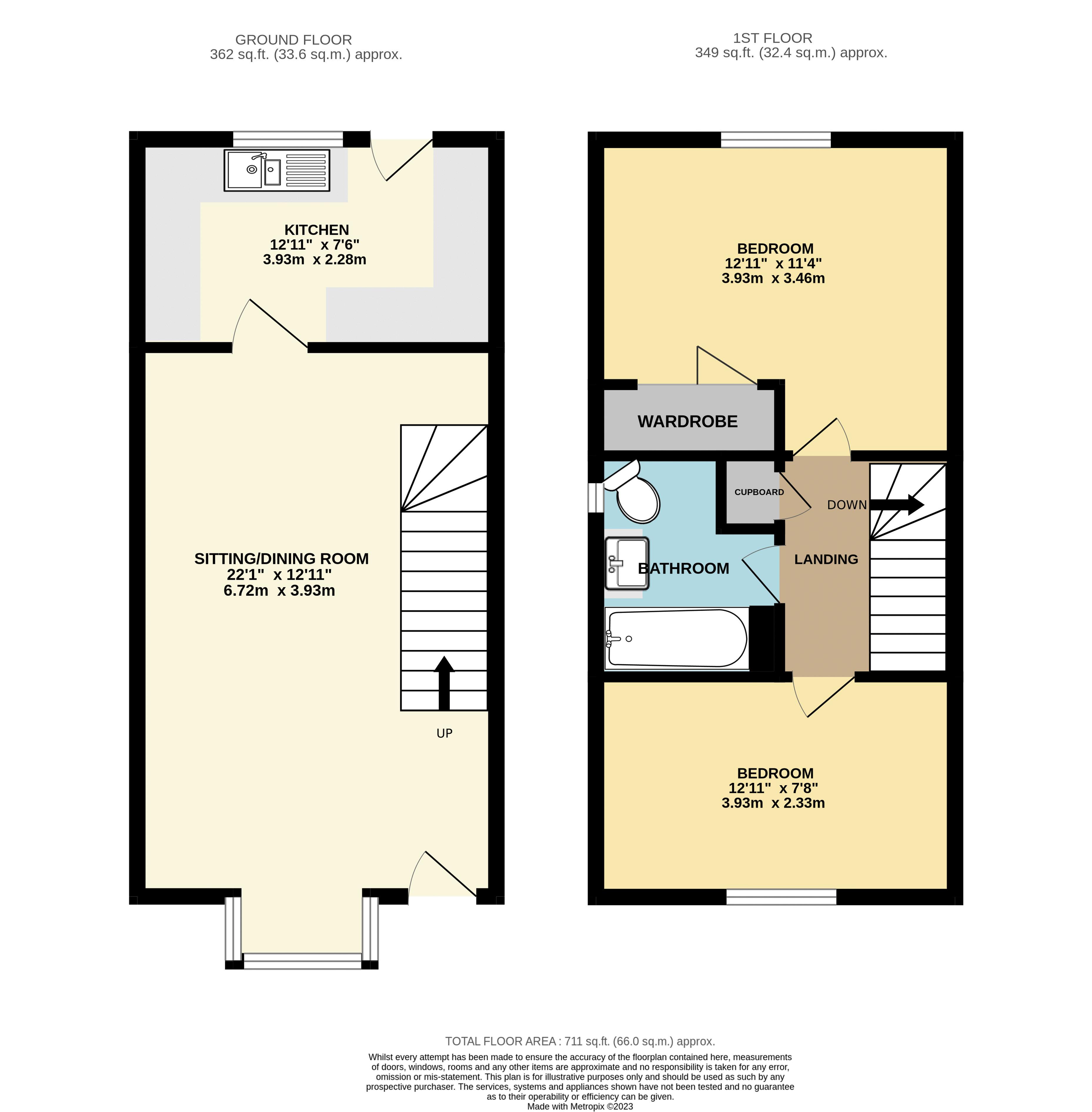 6d, Park Road, Surrey floorplan