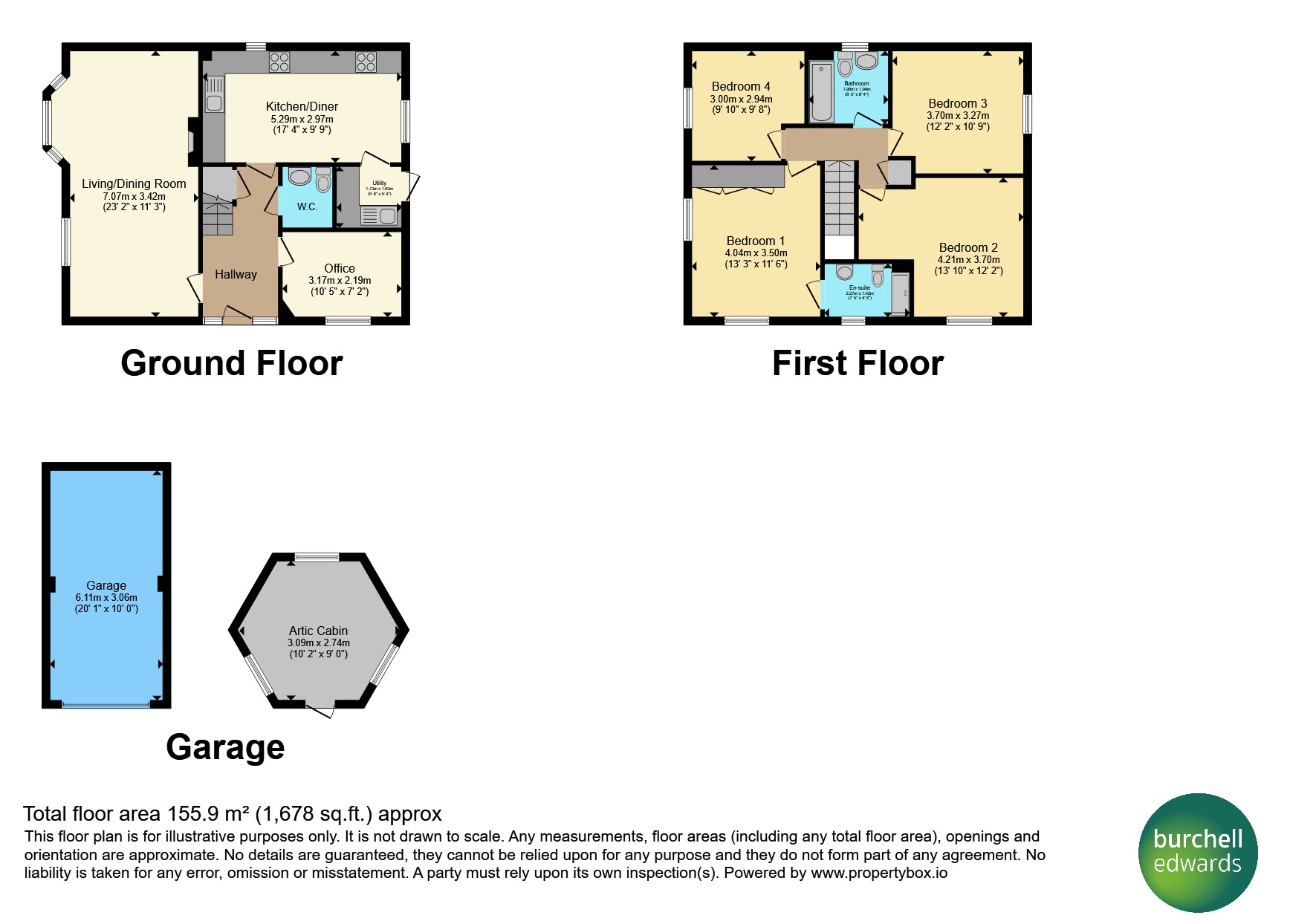 20, Bass Close, Nottingham floorplan