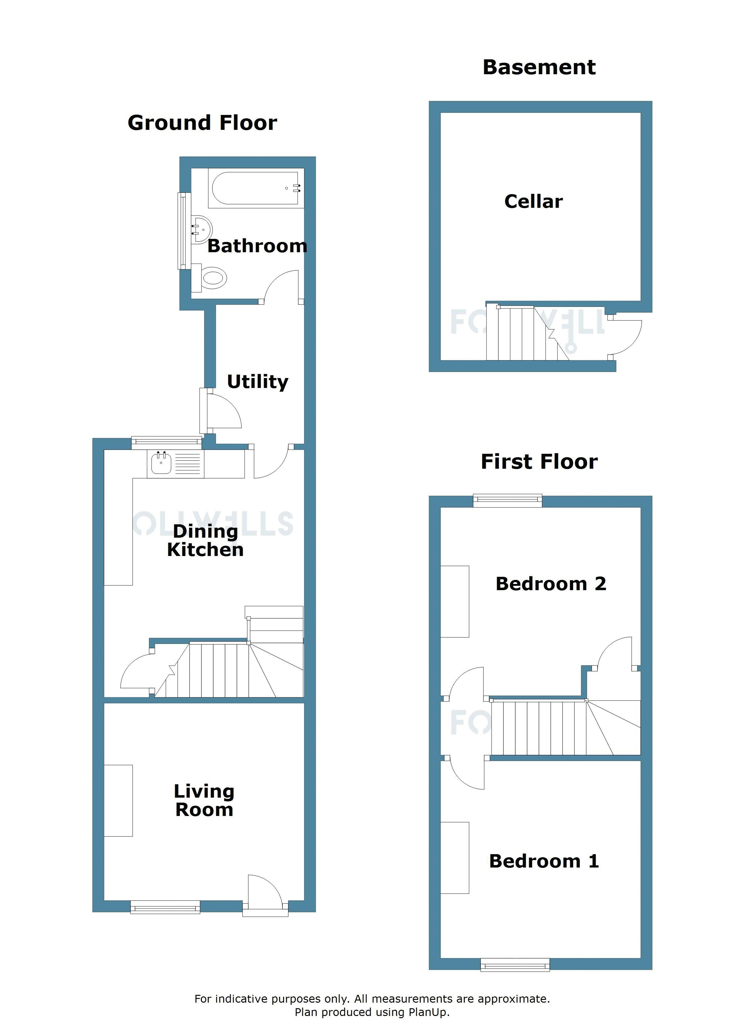 West Brampton, NewcastleUnderLyme ST5, 2 bedroom terraced house for