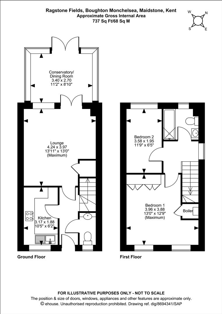 17, Ragstone Fields, Maidstone floorplan