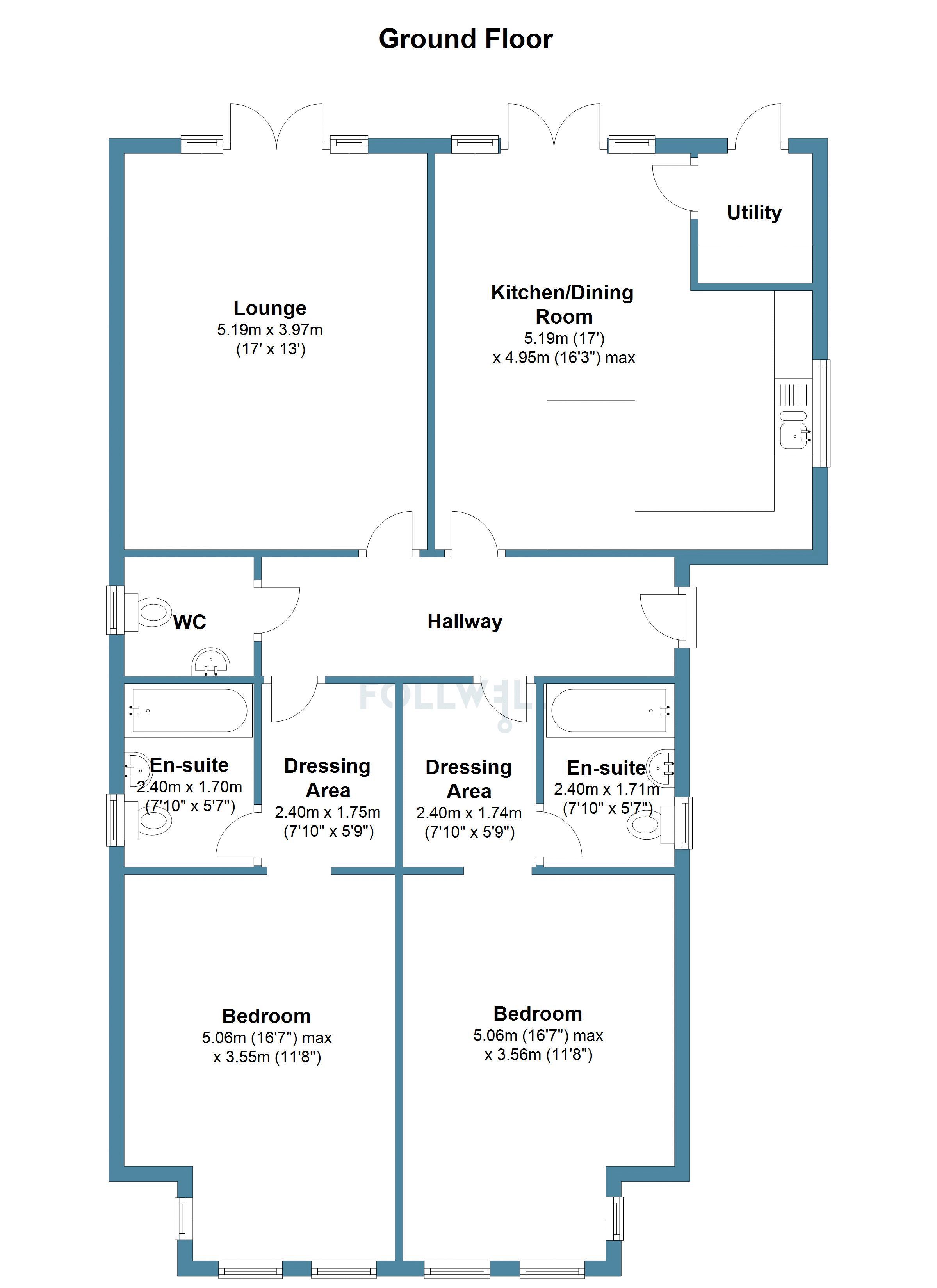 2 Bedrooms Detached bungalow for sale in Priory Road, Newcastle-Under-Lyme ST5