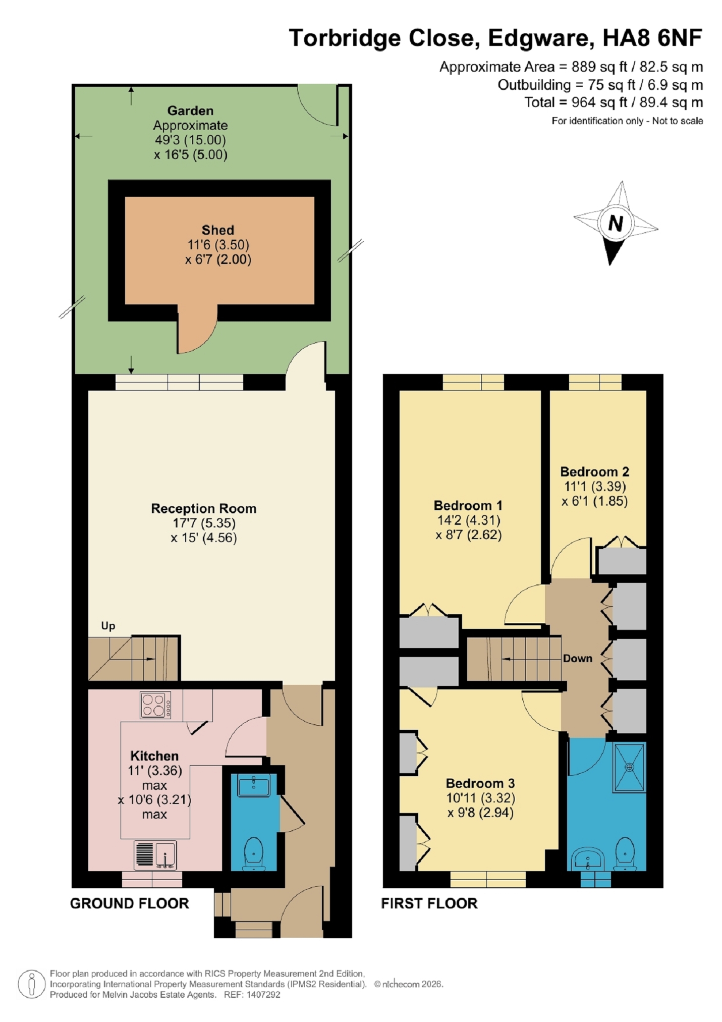 5, Torbridge Close, Edgware floorplan