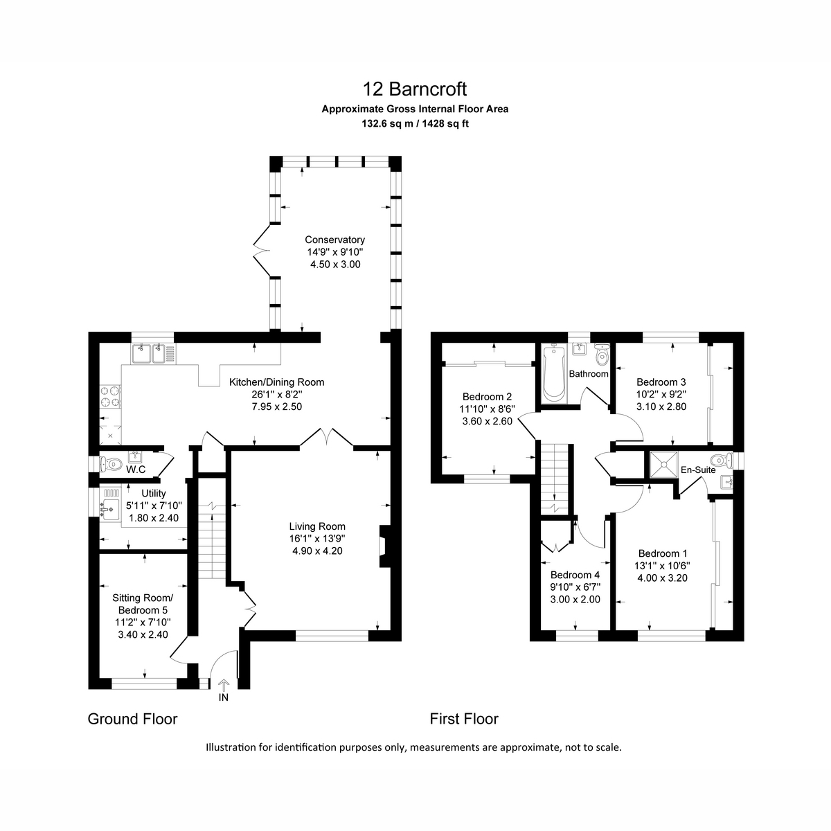 12, Barncroft, Runcorn floorplan