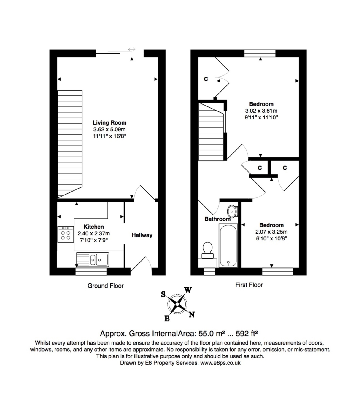 40, Campion Place, Bicester floorplan